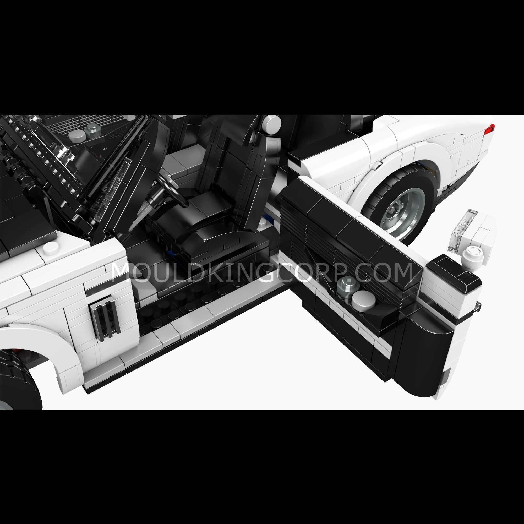 Mould King 10031 Wraith Luxury British Droptop Building Set | 1,603 Pcs - Image 3