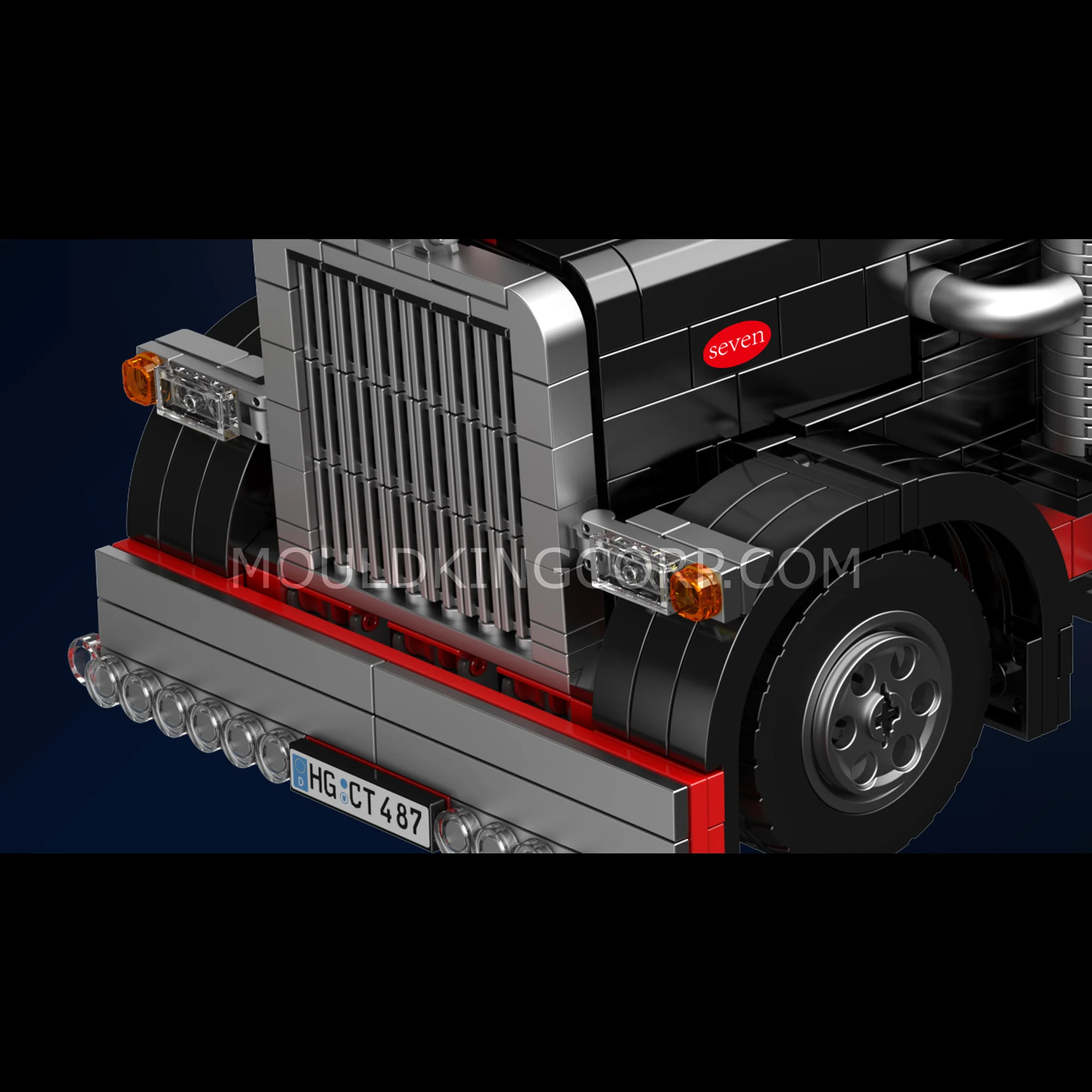 Mould King 10037 American Truck Building Set | 1,797 Pcs - Image 5