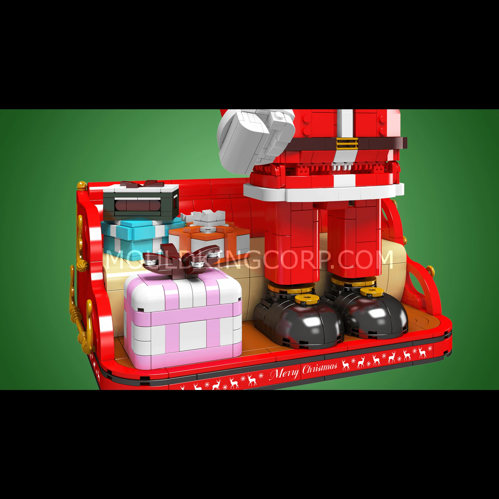 Mould King 10072 Gifted Santa Claus Christmas Building Toy Set | 2.087 PCS - Image 2