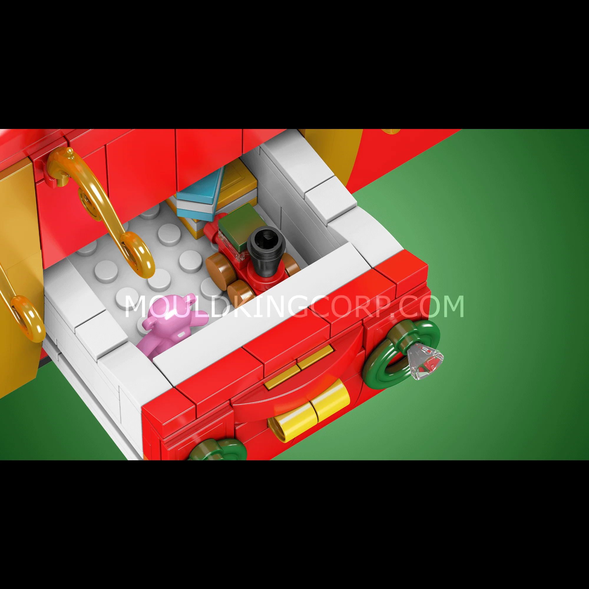 Mould King 10072 Gifted Santa Claus Christmas Building Toy Set | 2.087 PCS - Image 5