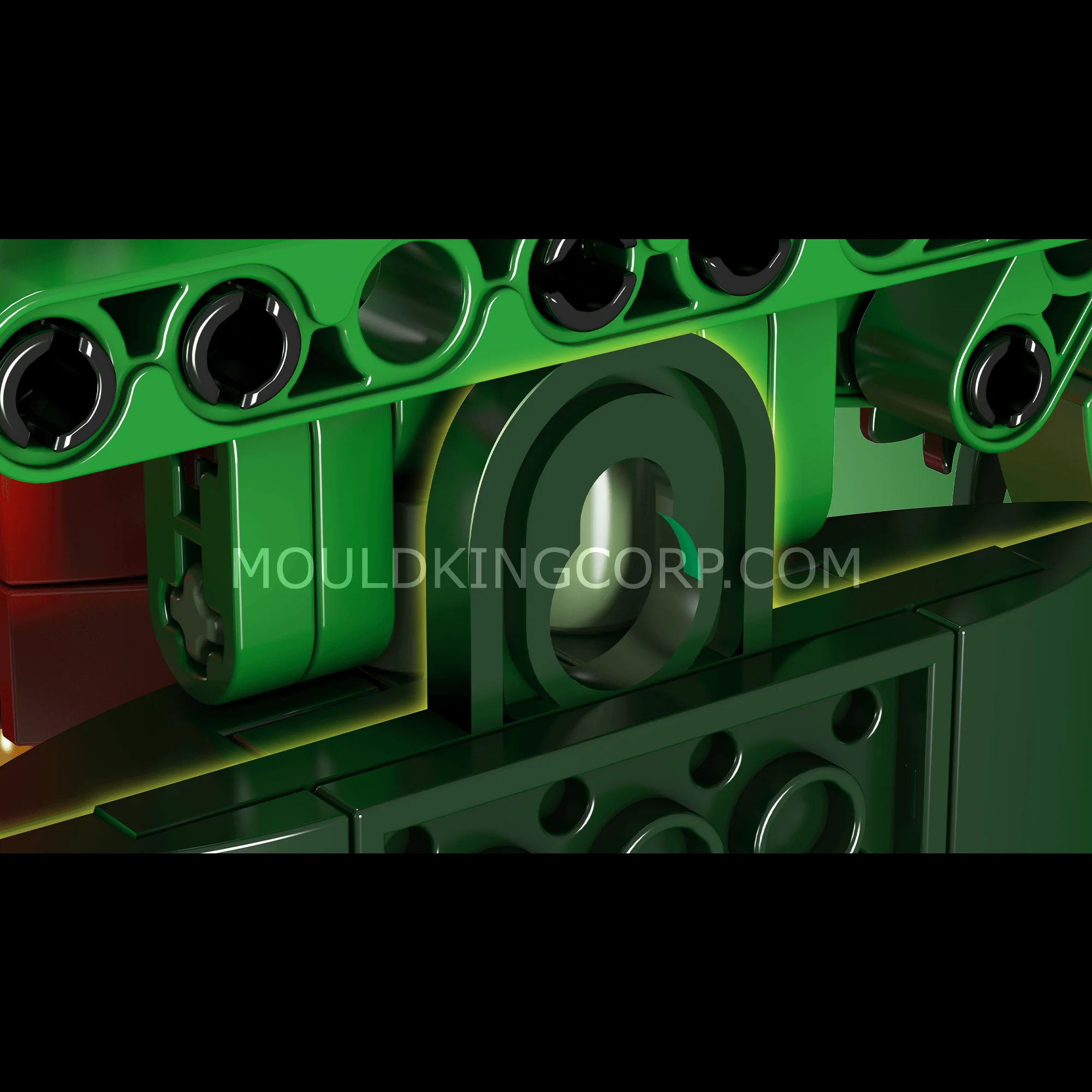 Mould King 10073 Christmas Eucalyptus Wreath Building Set | 1,002 PCS - Image 5