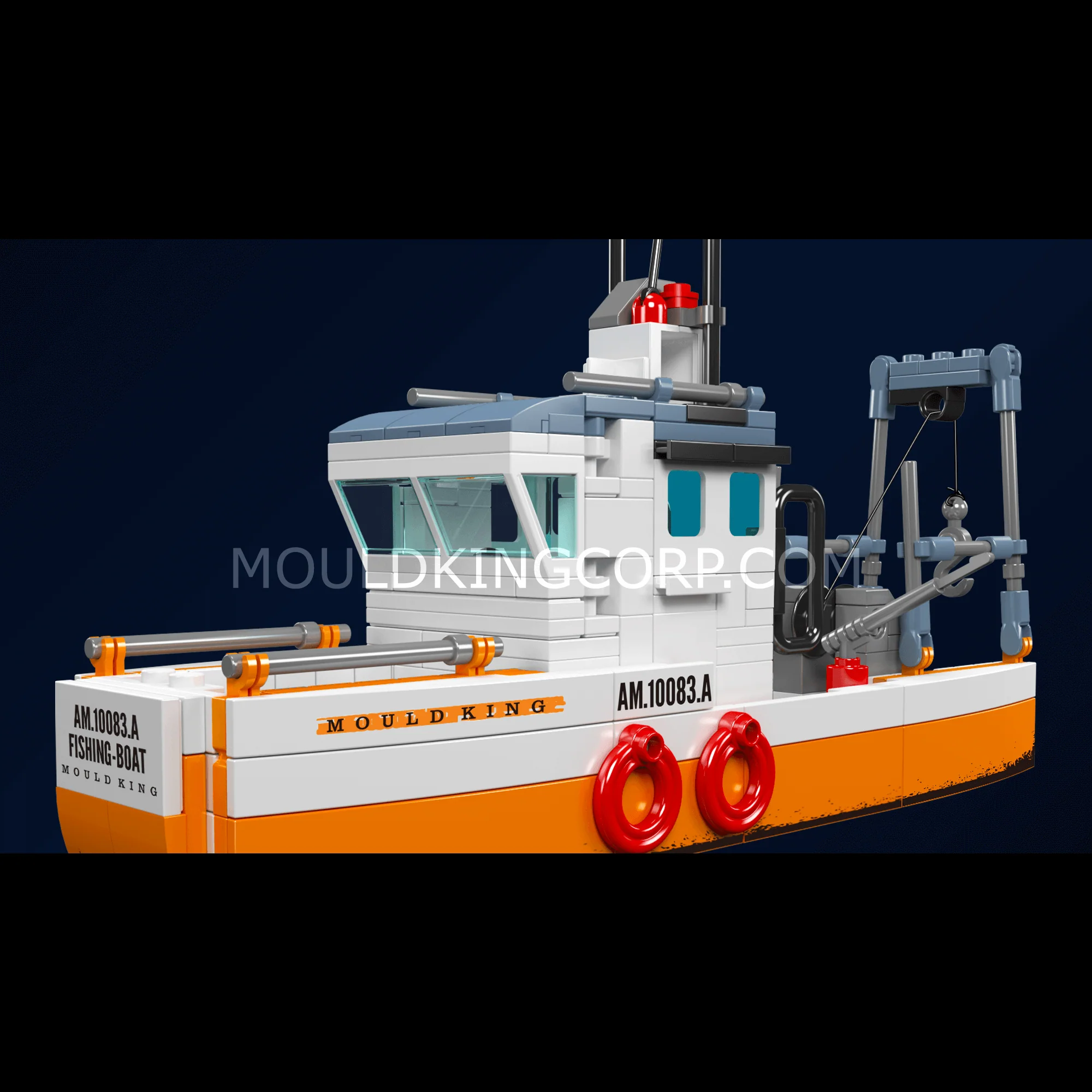 Mould King 10083 Fishing Boat Building Set | 420 Pcs - Image 5