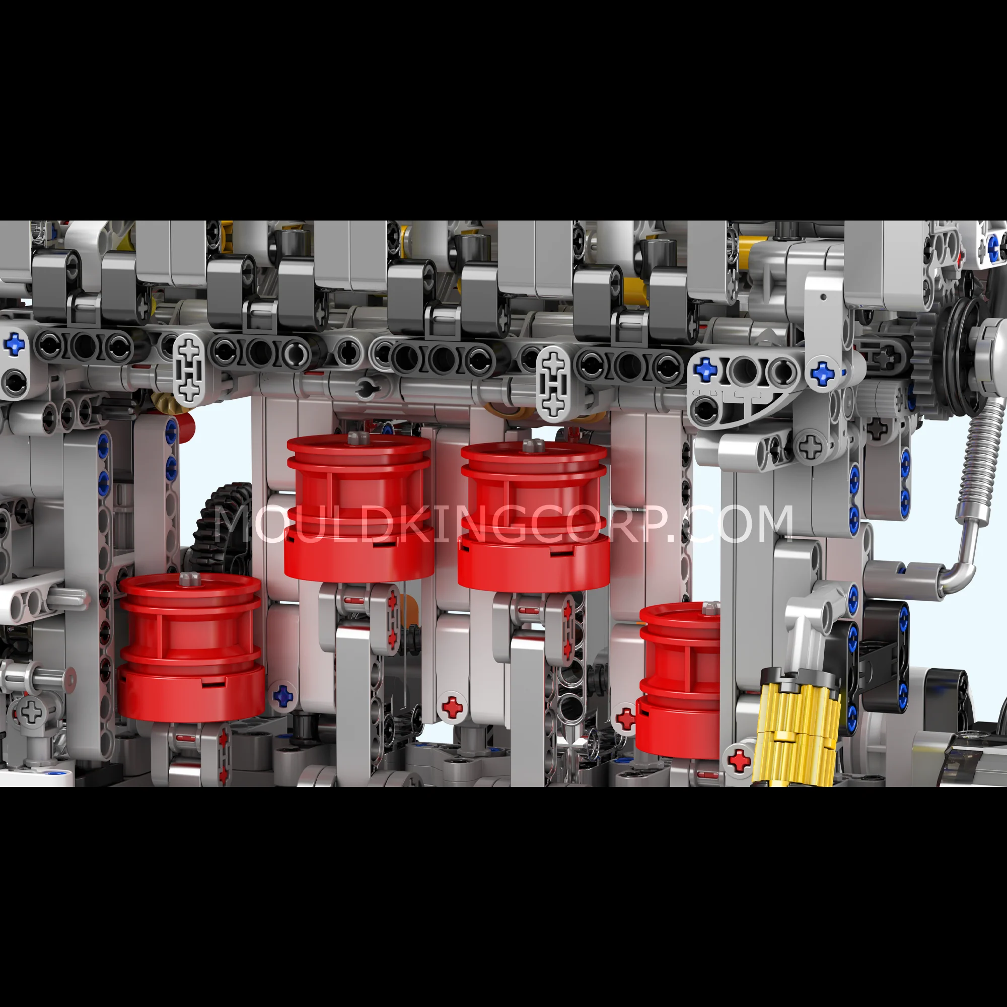 Mould King 10087 Motorised L4 Gasoline Engine Building Set | 1,787 Pcs - Image 3