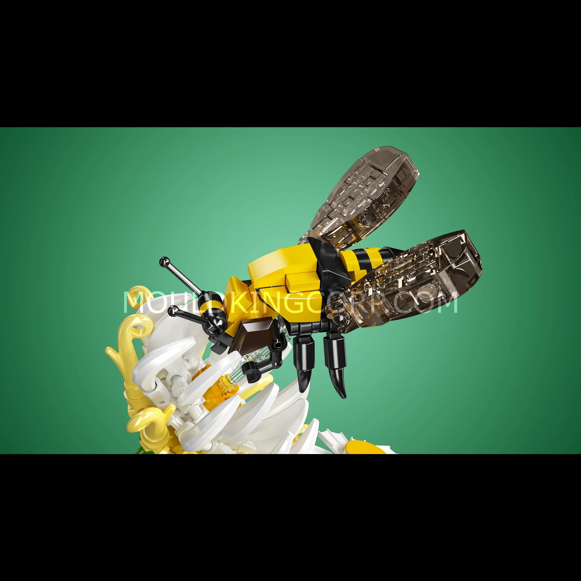 Mould King 10104 Bee Music Box Building Set | 413 Pcs - Image 4