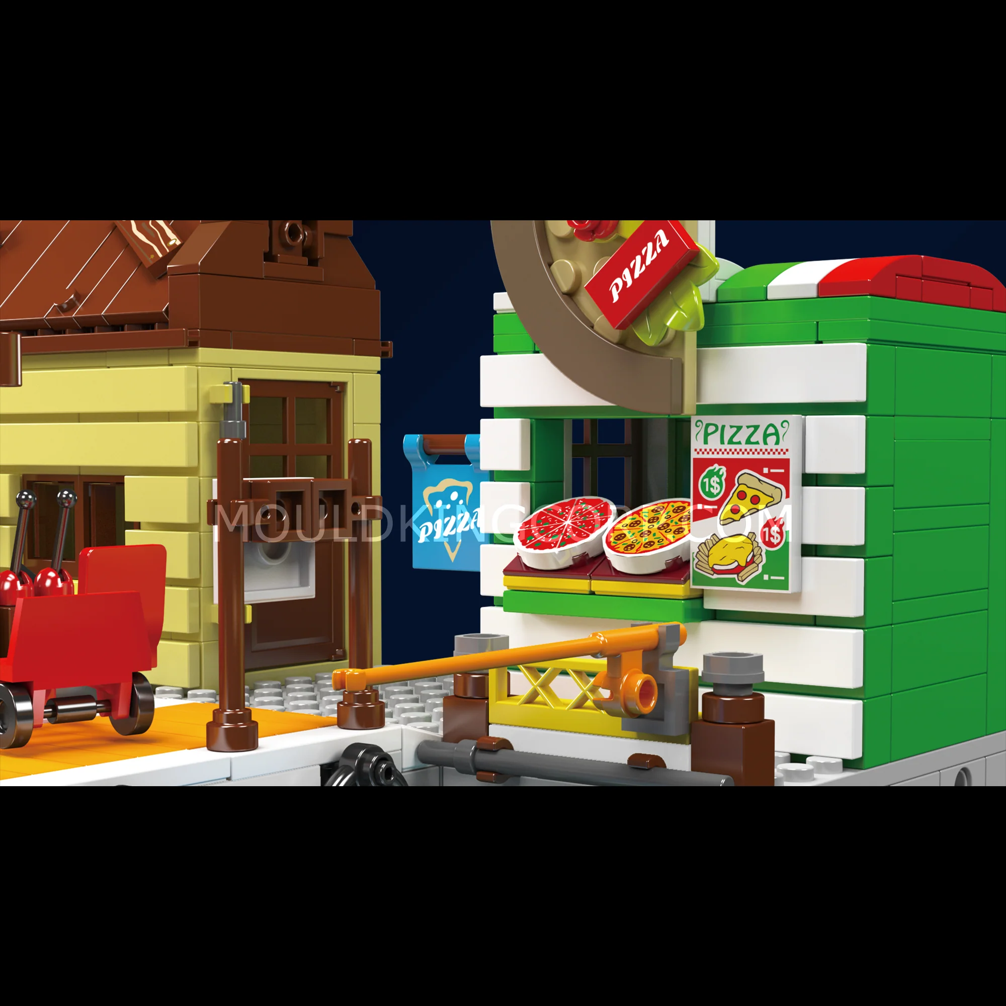 Mould King 10109 Dockside Loading and Unloading Block Set | 821 Pcs - Image 3