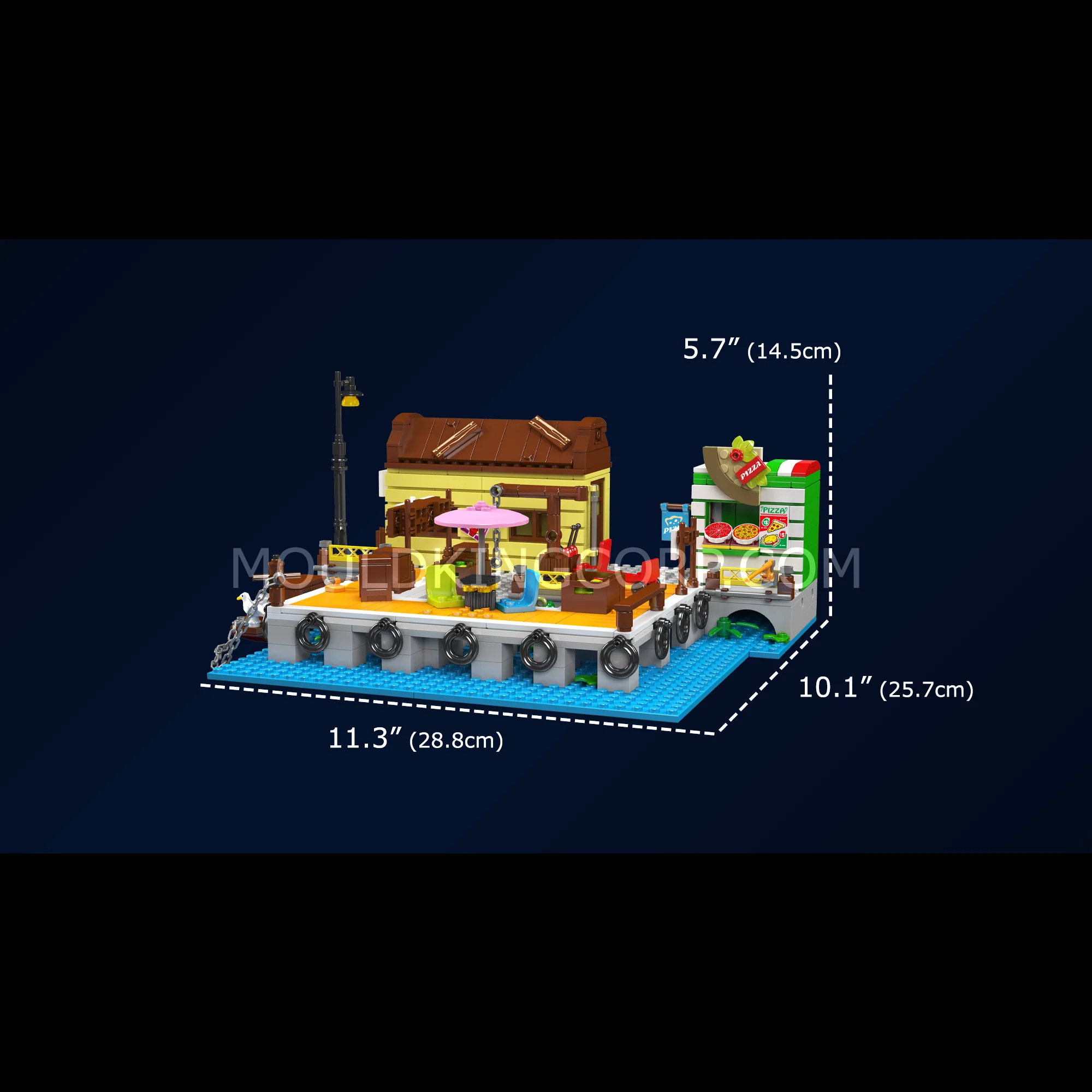 Mould King 10109 Dockside Loading and Unloading Block Set | 821 Pcs - Image 6