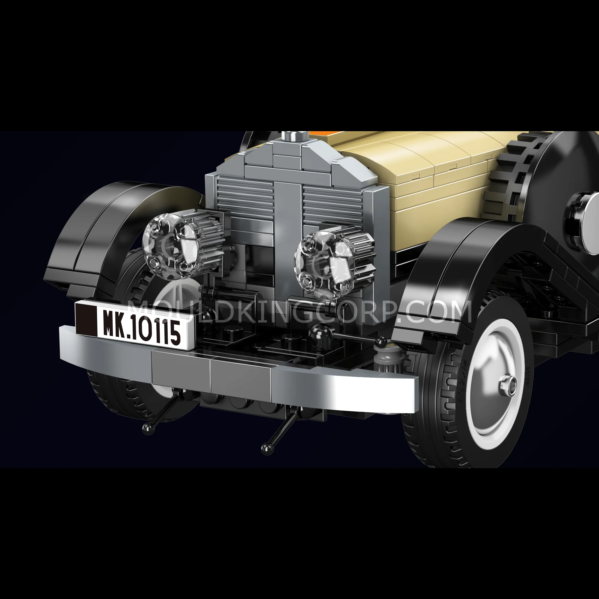 Mould King 10115 Phantom Vintage Car Model Building Set | 897 Pcs - Image 5