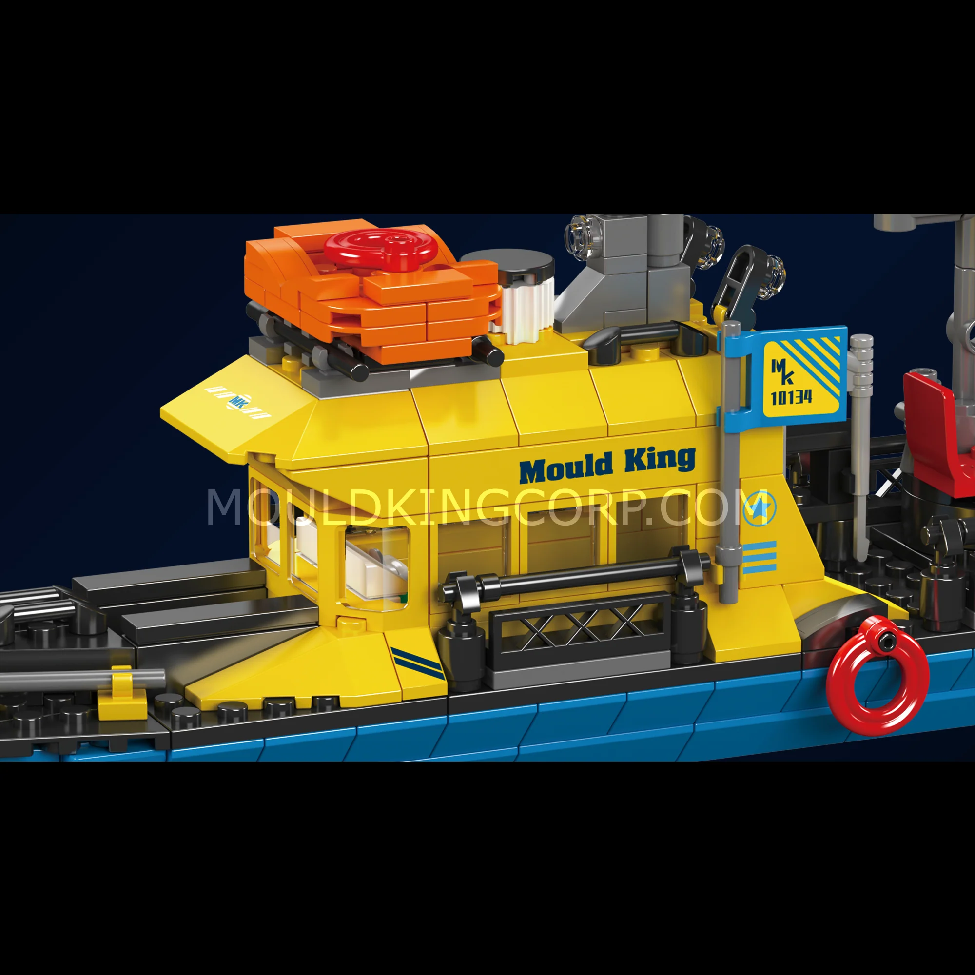 Mould King 10134 Mini Underwater Exploration Ship Building Set | 380 Pcs - Image 2