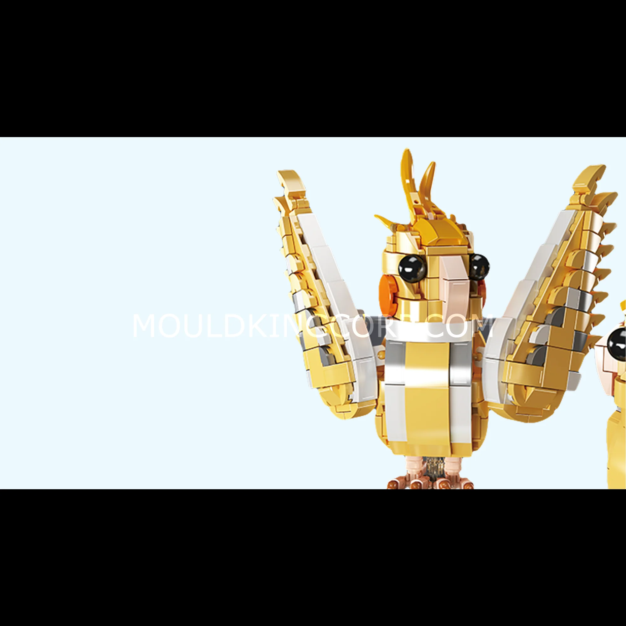 Mould King 10150 Black-Capped Lory Building Set | 1,052 Pieces - Image 4