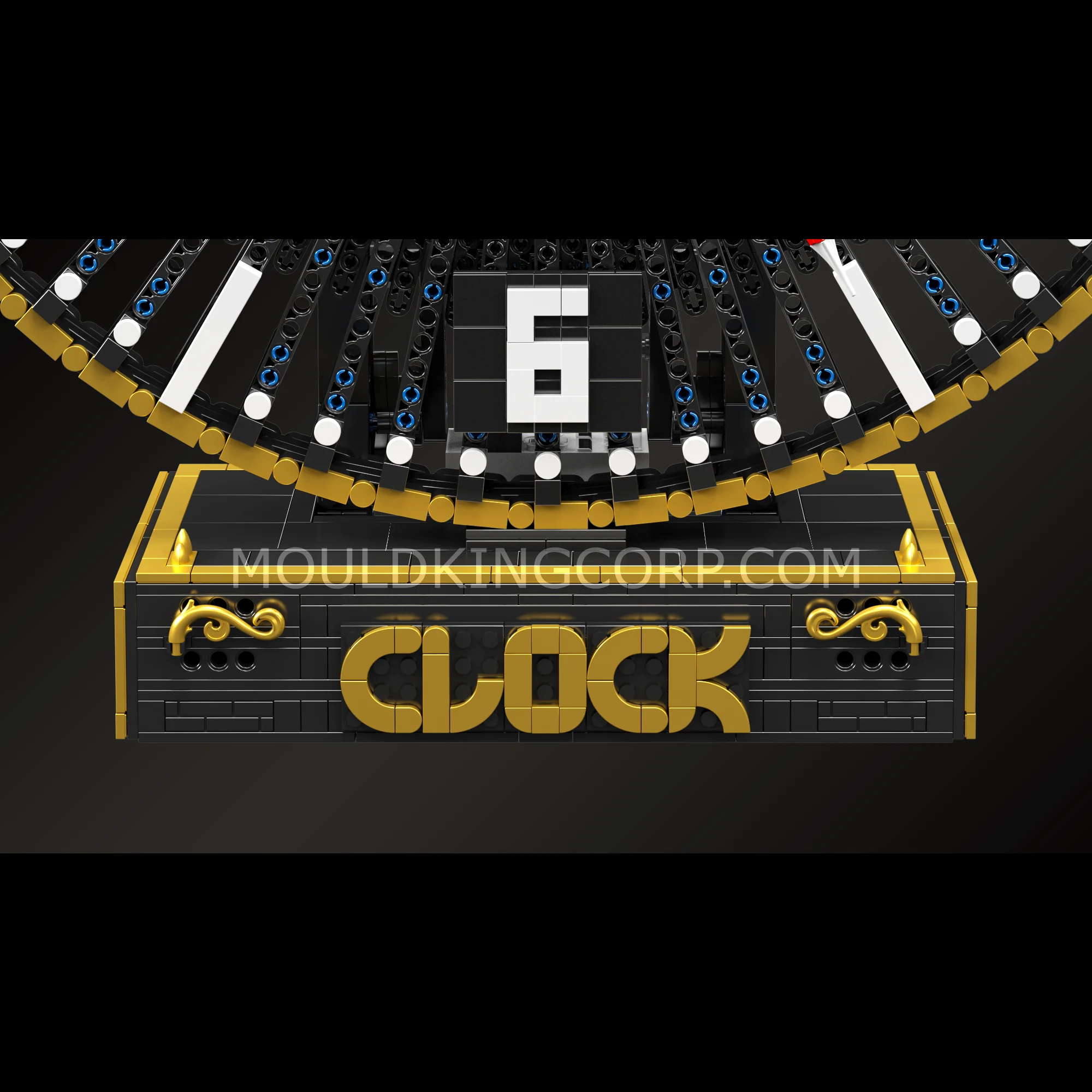 Mould King 10160 Motorized Mechanical Gear Clock Building Set | 3,675 Pcs - Image 5