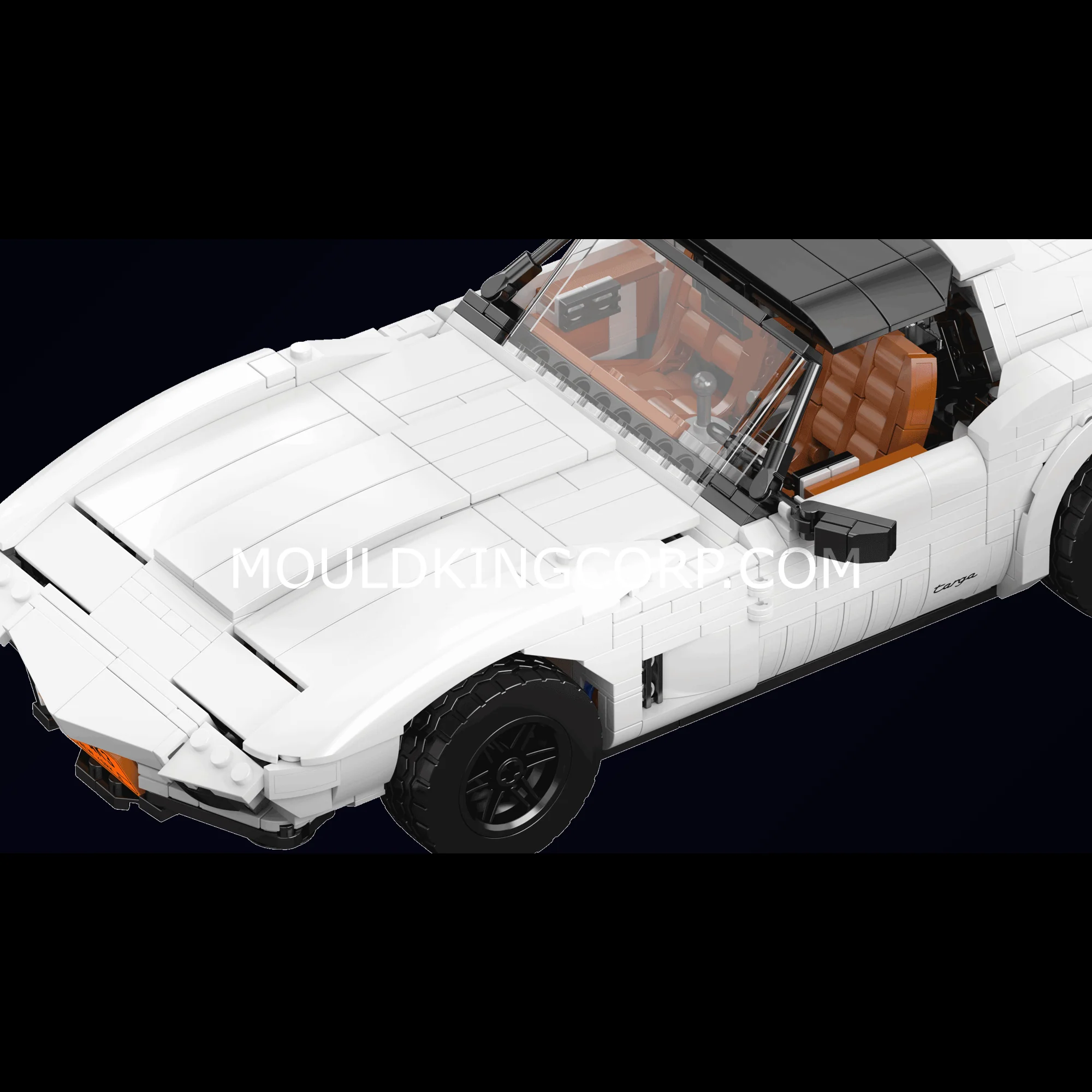Mould King 10198 Corvette C3 Car Model Building Set | 1,347 Pcs - Image 5