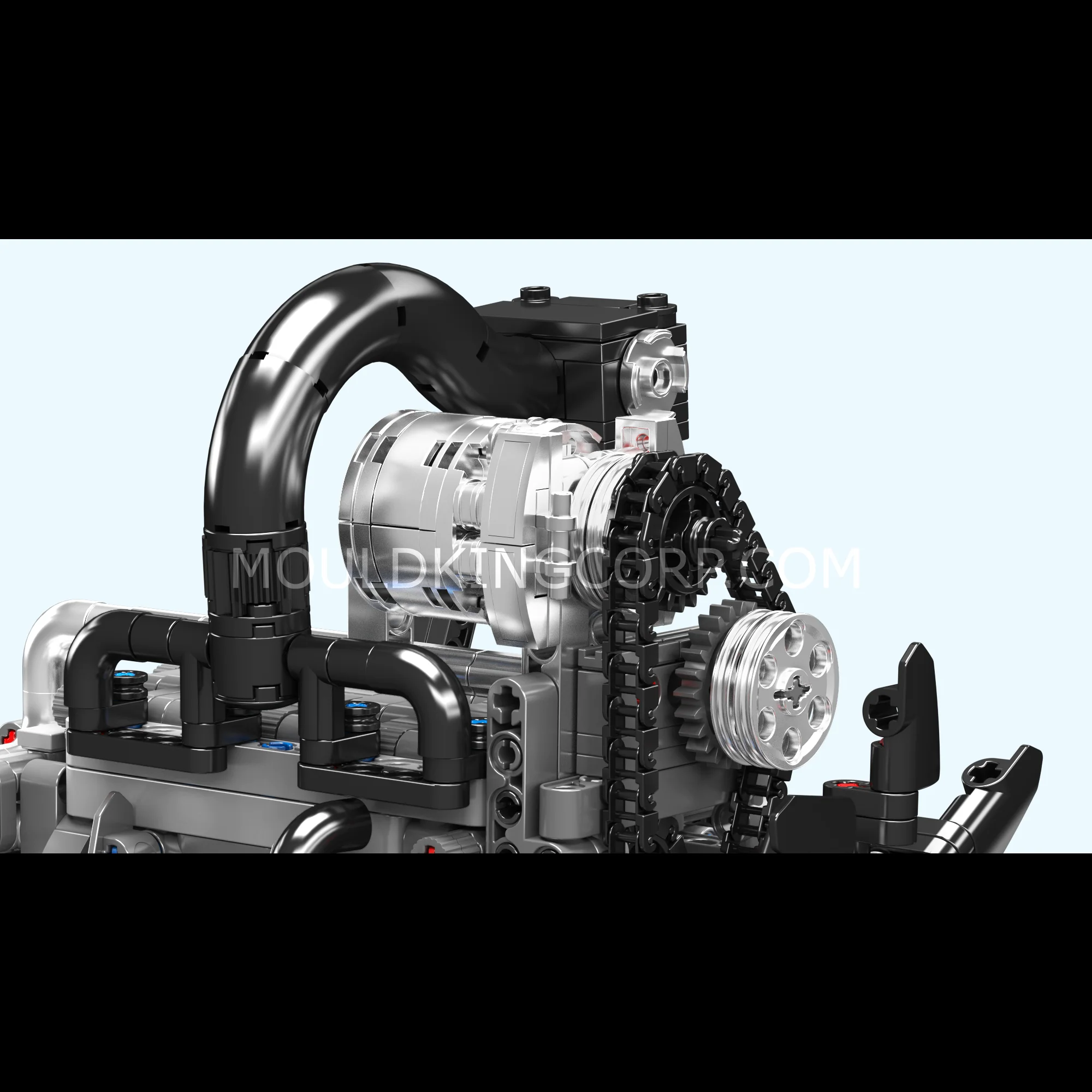 Mould King 10212 Motorized Rotary Engine Model Building Set | 1,130 Pcs - Image 3