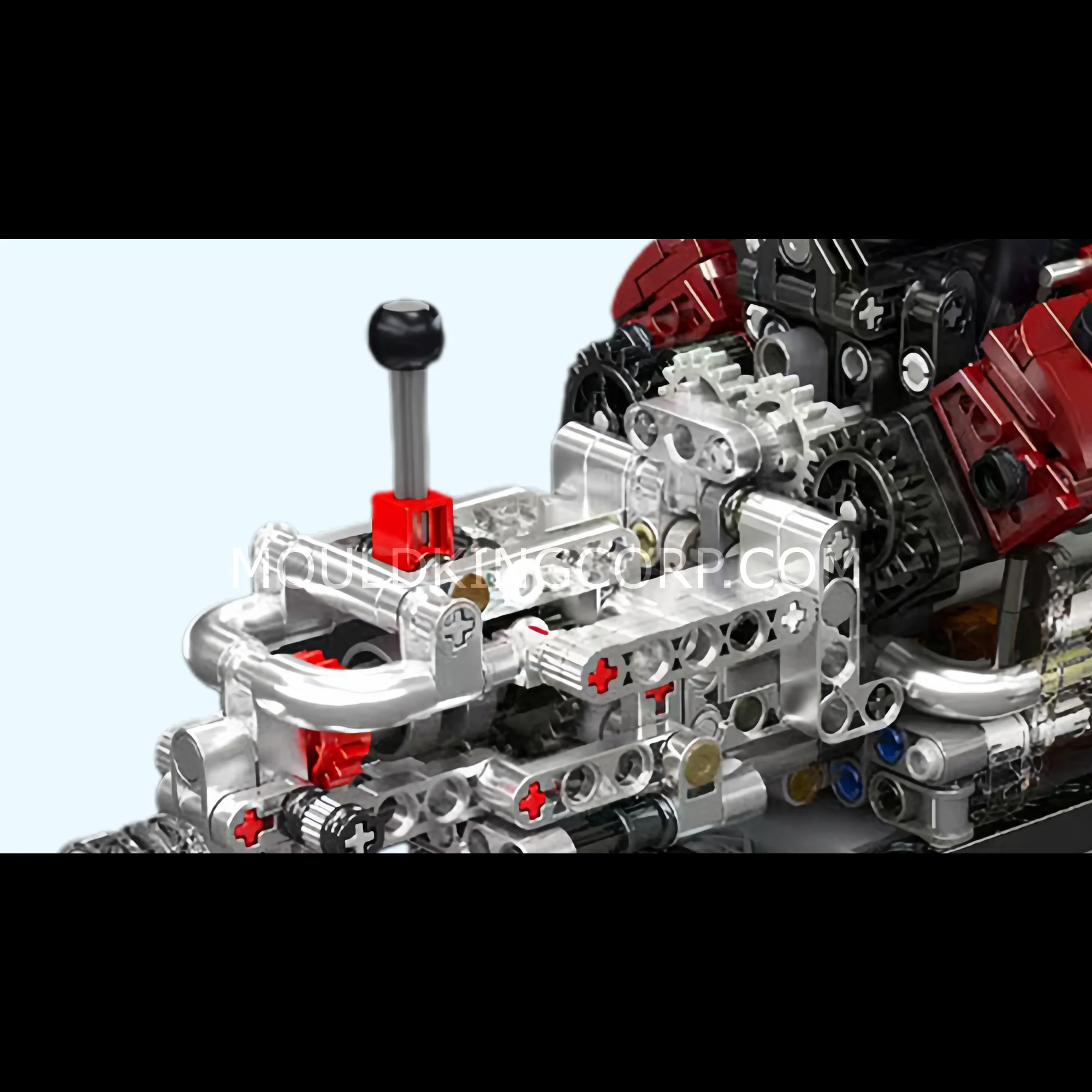 Mould King 10227 V8 Engine with Transmission Building Block Set | 787 Pcs - Image 5