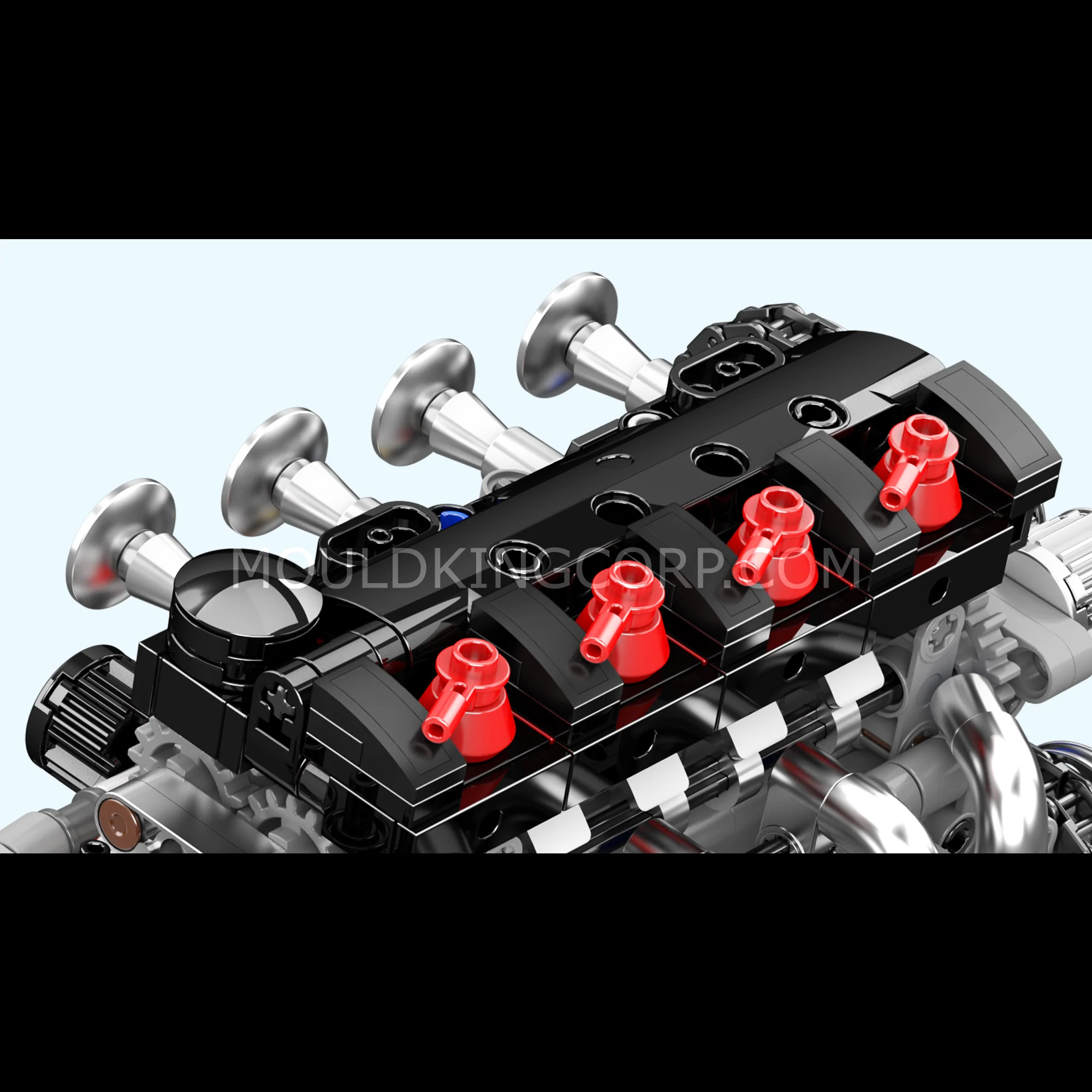 Mould King 10234 Motorized VTEC Engine Model Building Set | 772 Pcs - Image 5