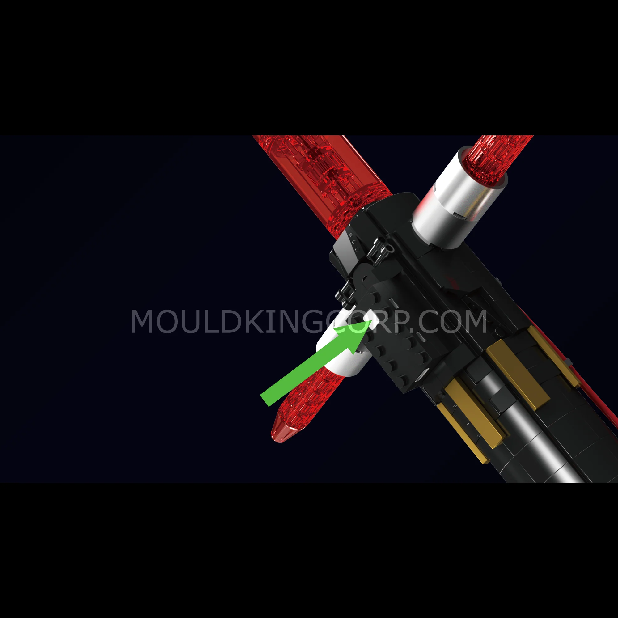 Mould King 10239 Crossguard Lightsaber Building Set | 1,168 Pcs - Image 2