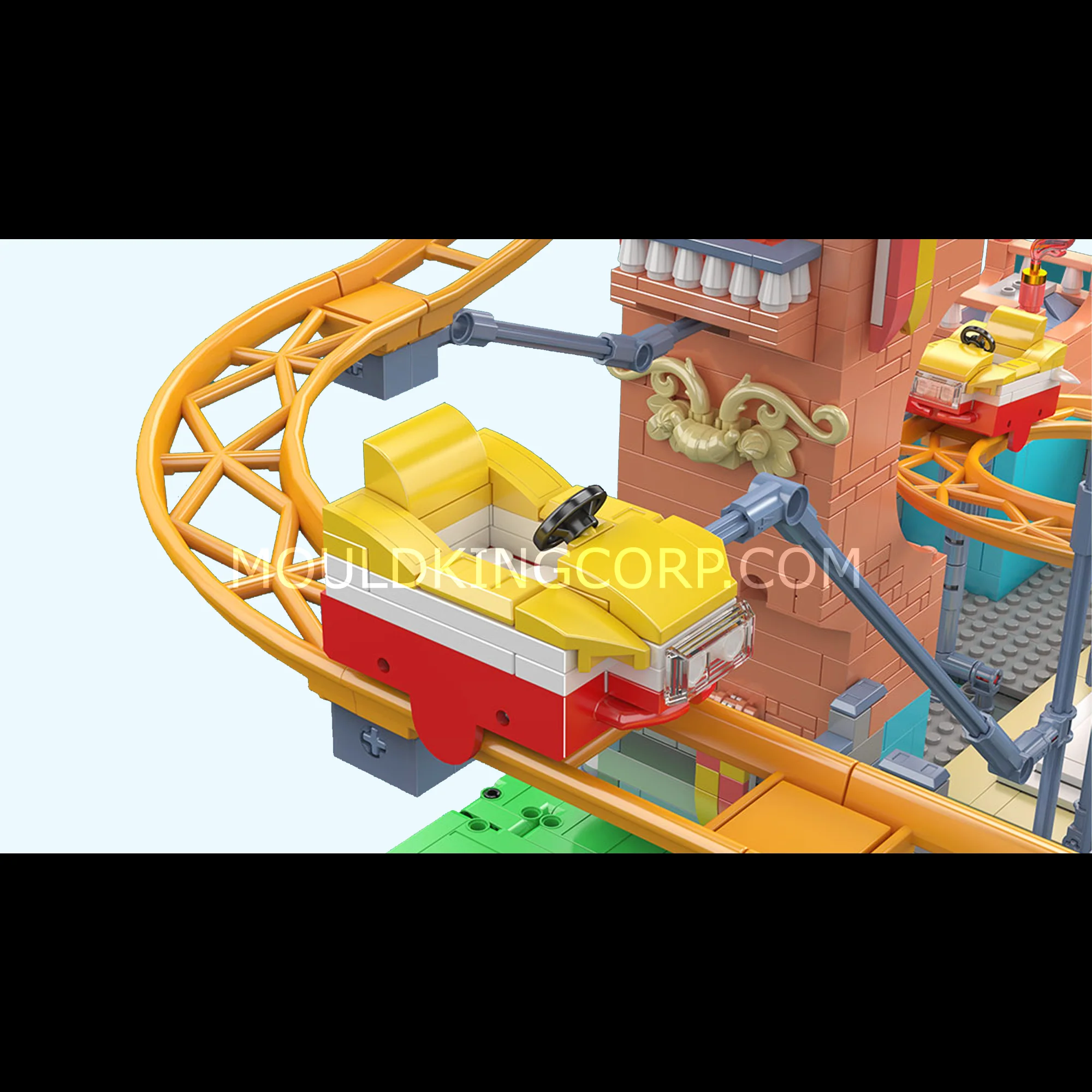 Mould King 11023 Castle Roller Coaster Building Set | 2,584 Pcs - Image 2