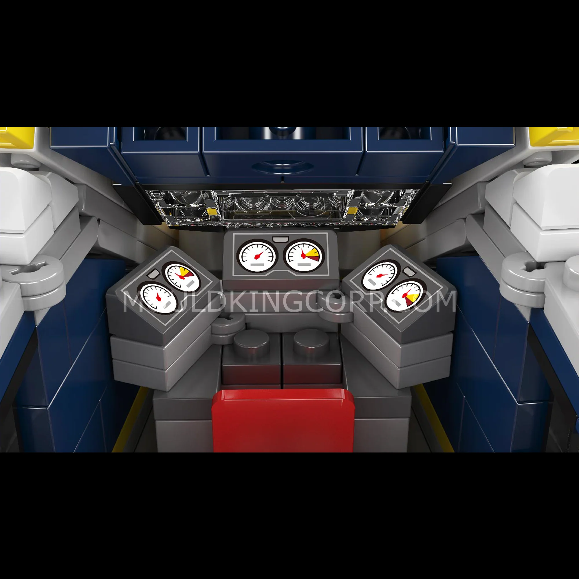 Mould King 12016 Eurostar E320 High-Speed Train Building Set | 1,948 Pcs - Image 2