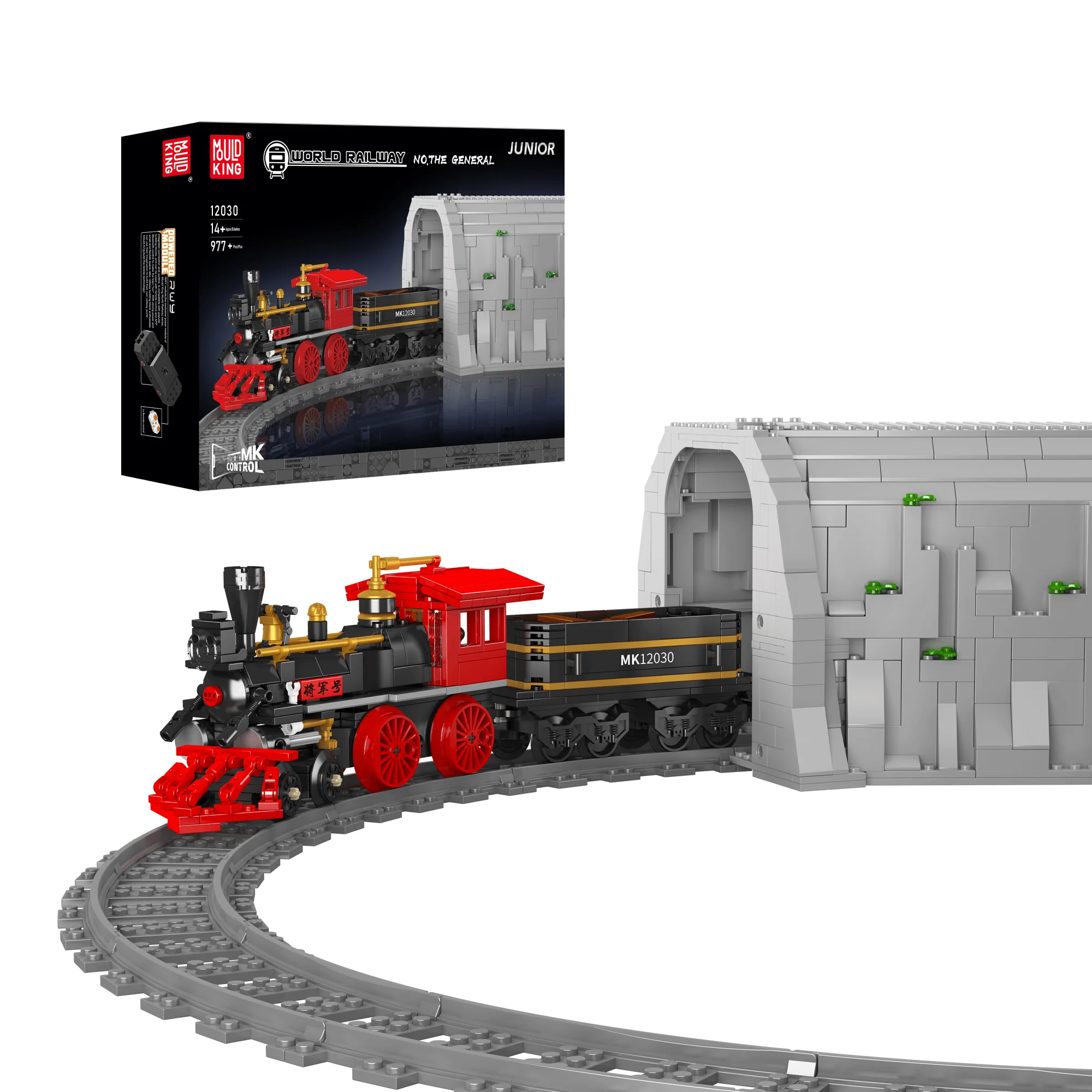 Mould King 12030 The General Locomotive Building Set | 977 Pcs