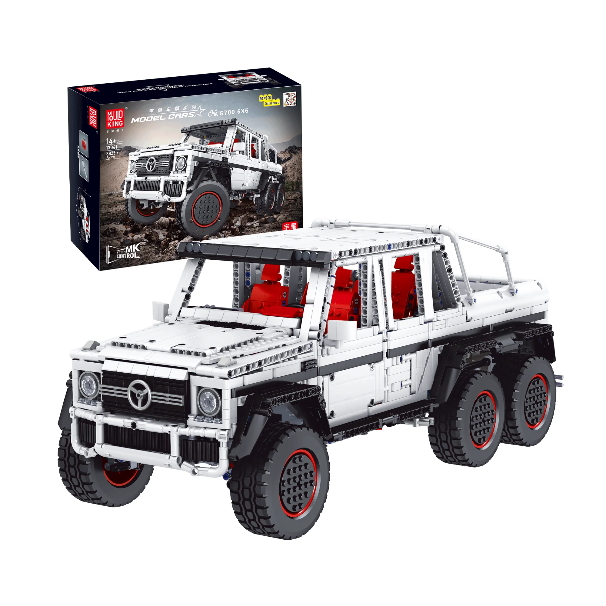 Mould King 13061S Remote Controlled Glass 700 6x6 Building Set | 3,825pcs