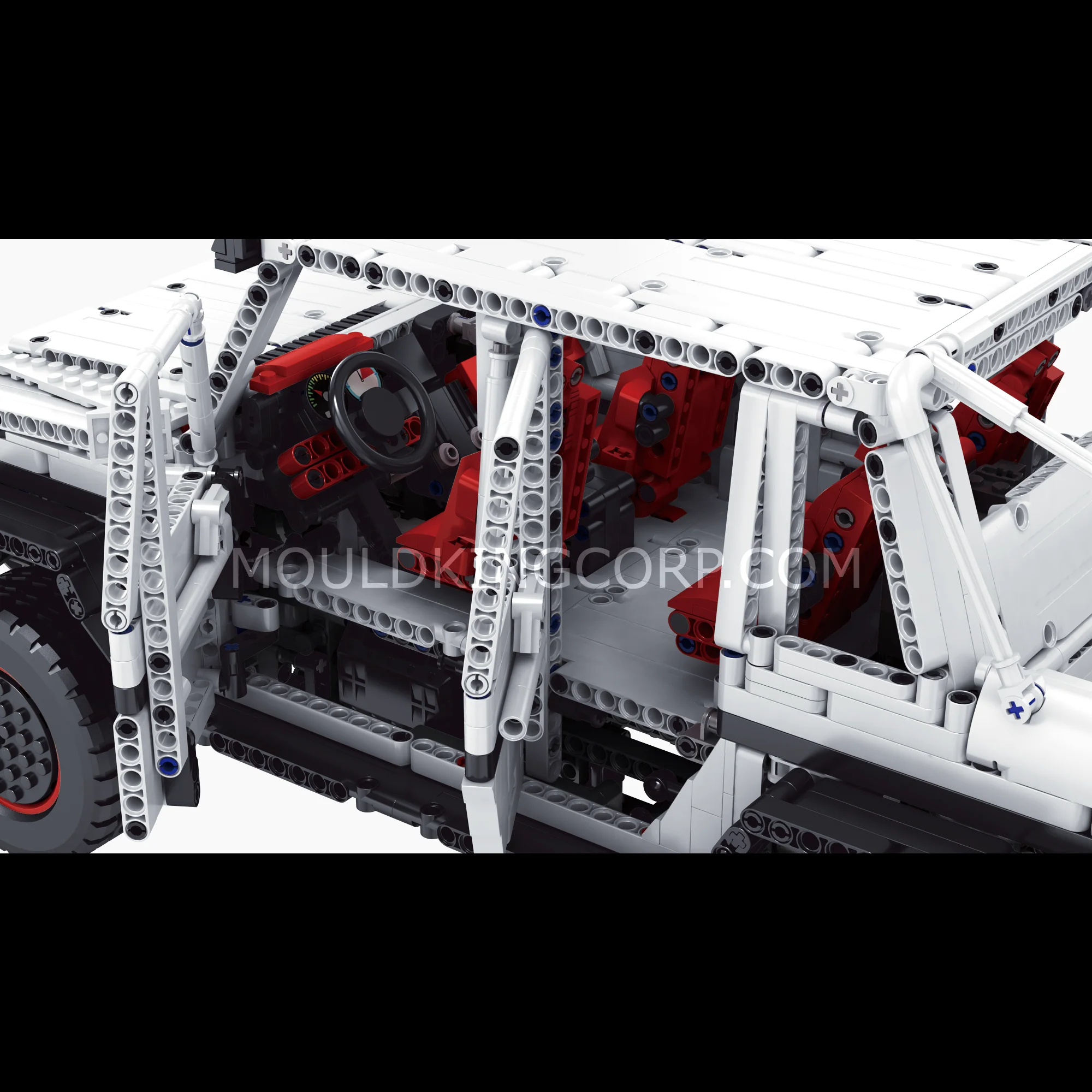 Mould King 13061S Remote Controlled Glass 700 6x6 Building Set | 3,825pcs - Image 2