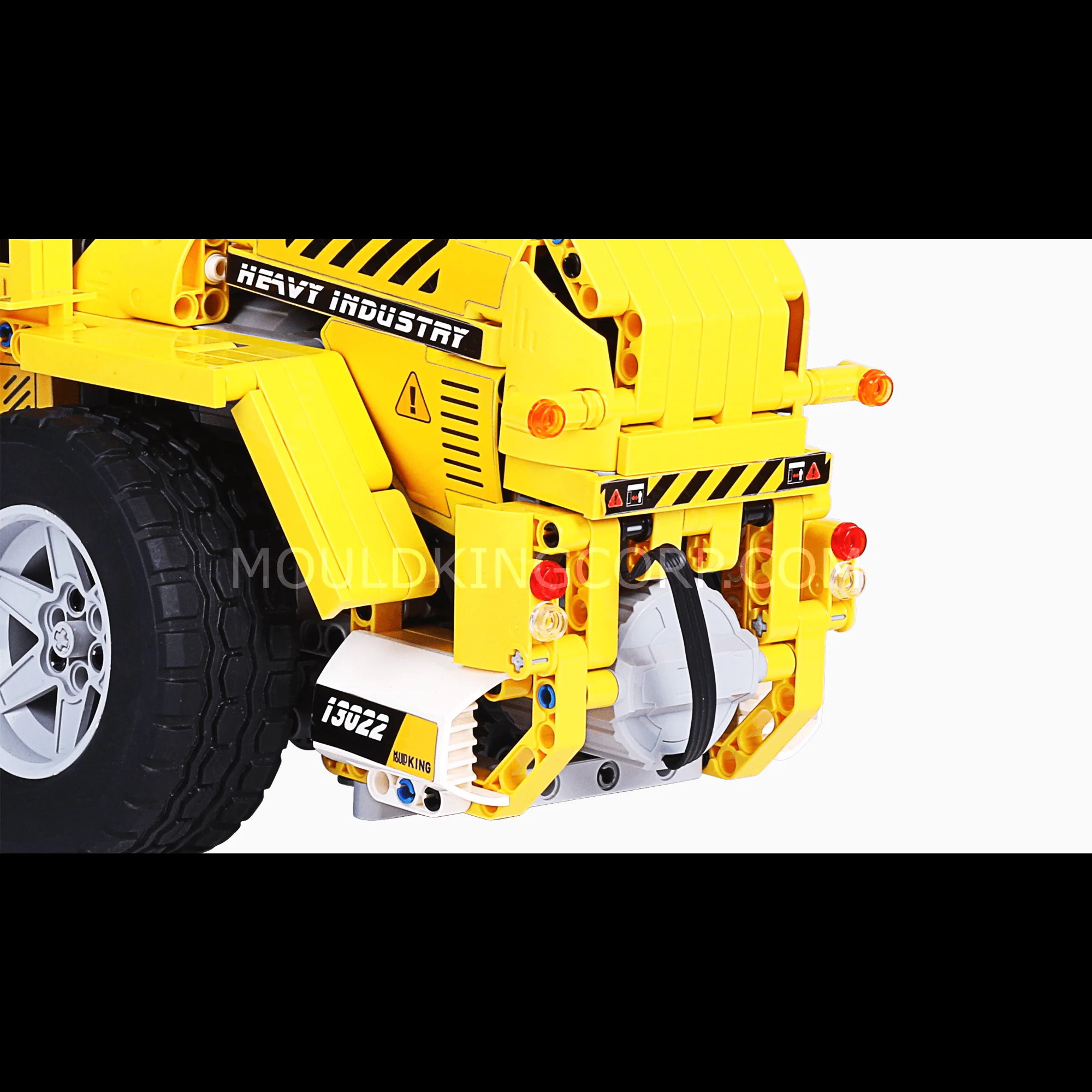 Mould King 13122S Remote Controlled Bucket Loader Building Set | 1582 Pcs - Image 4