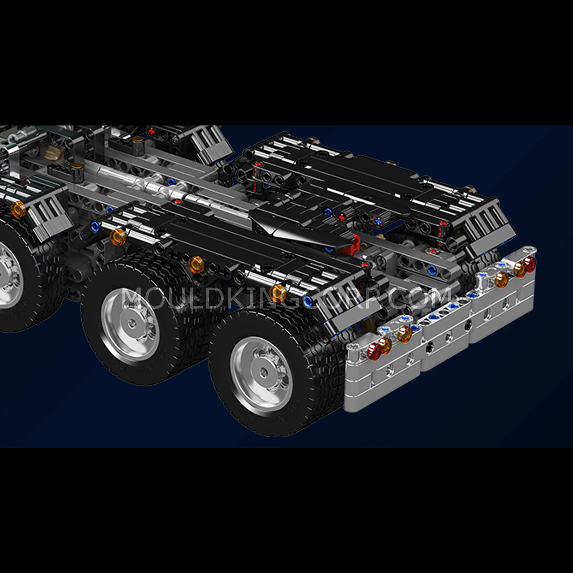 Mould King 13201 Remote Controlled Peter American Truck Building Set | 2,064 Pcs - Image 5