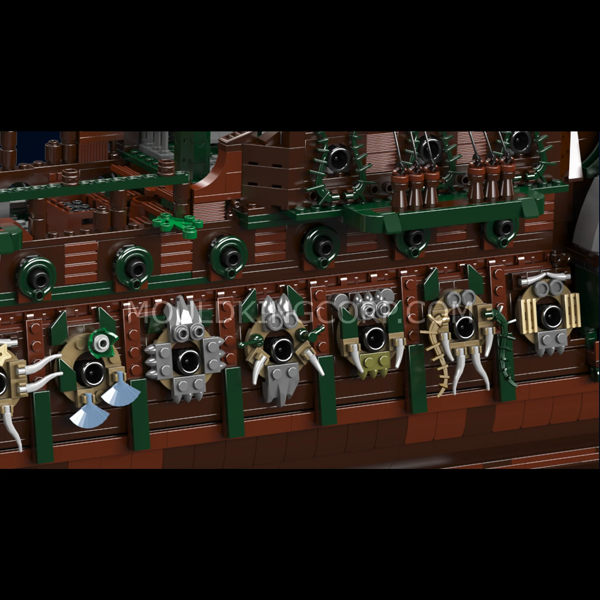 Mould King 13218 The Flying Dutchman Ghost Ship Building Set | 4,244 Pcs - Image 4