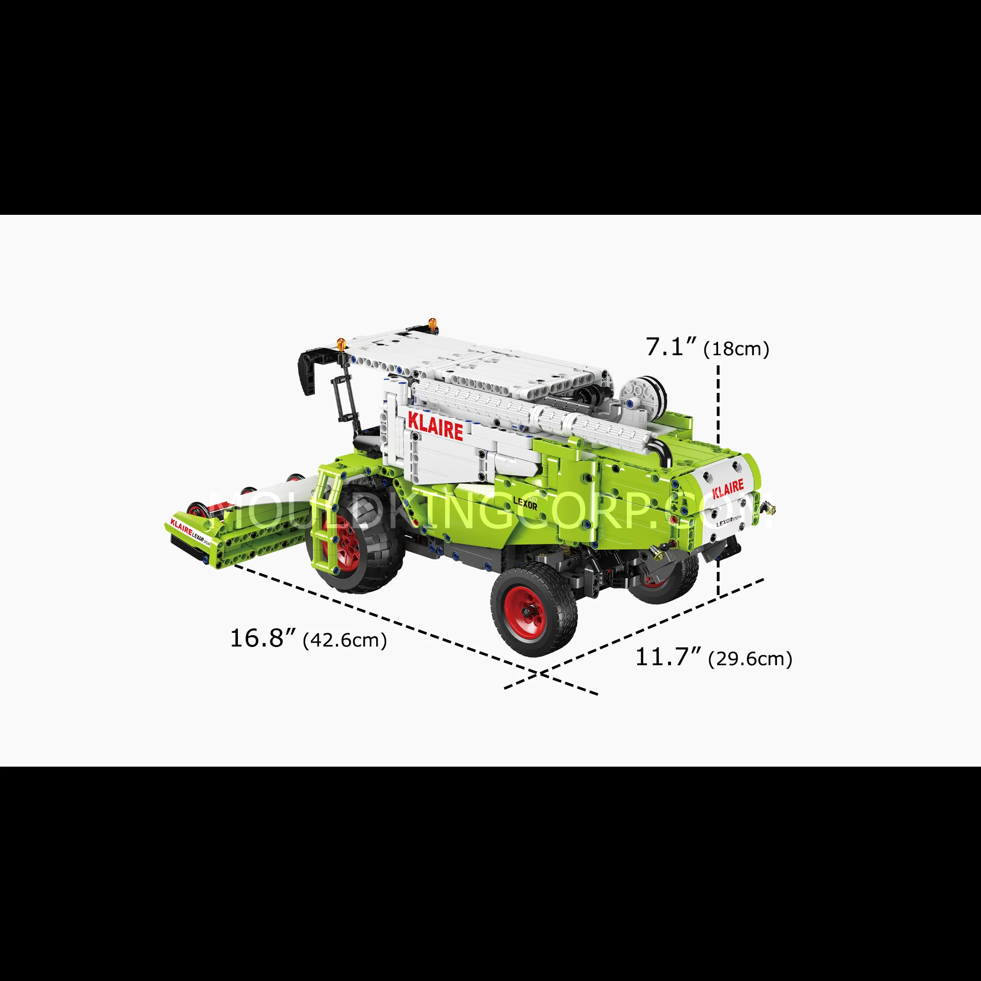Mould King 17014S KLAIRE LEXOR Harvester Building Set | 1,347 Pcs - Image 6