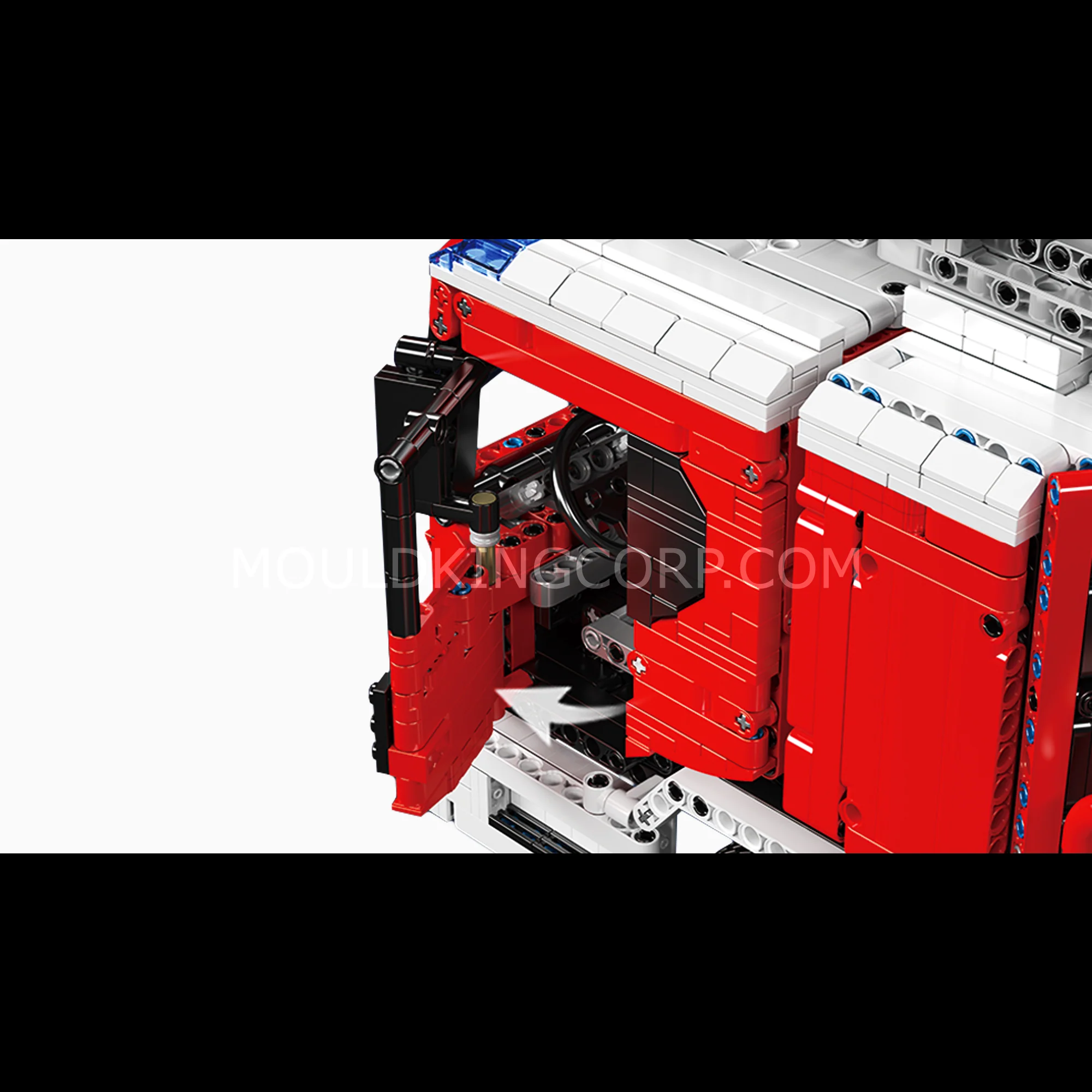 Mould King 17022 Remote Controlled Firetruck Building Set | 4,886 Pcs - Image 2