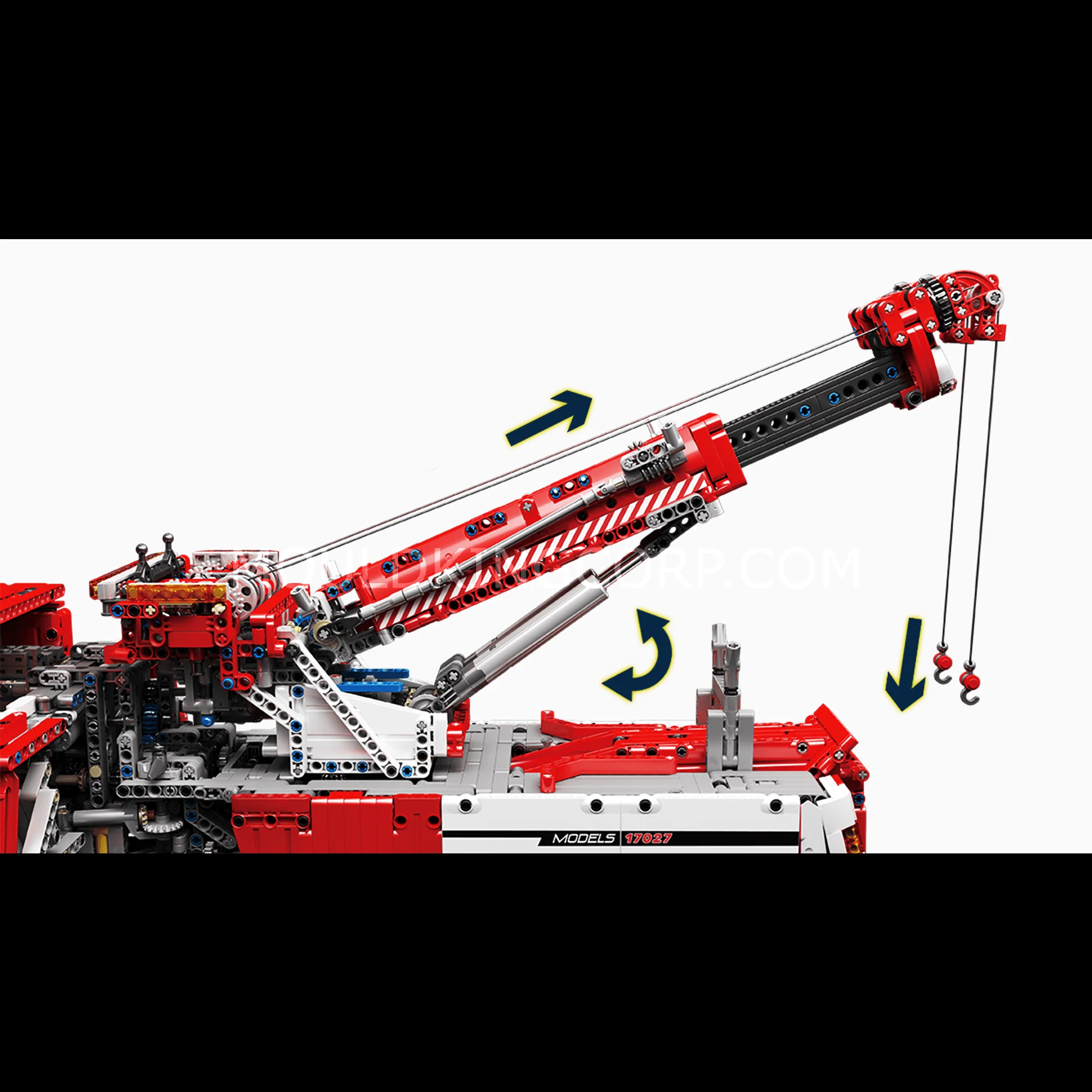 Mould King 17027 Remote Controlled Fire & Rescue Truck Building Set | 4,883 Pcs - Image 2