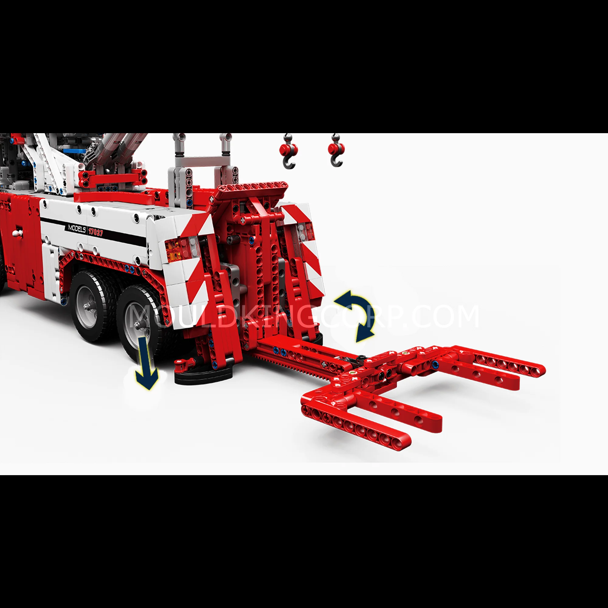 Mould King 17027 Remote Controlled Fire & Rescue Truck Building Set | 4,883 Pcs - Image 3