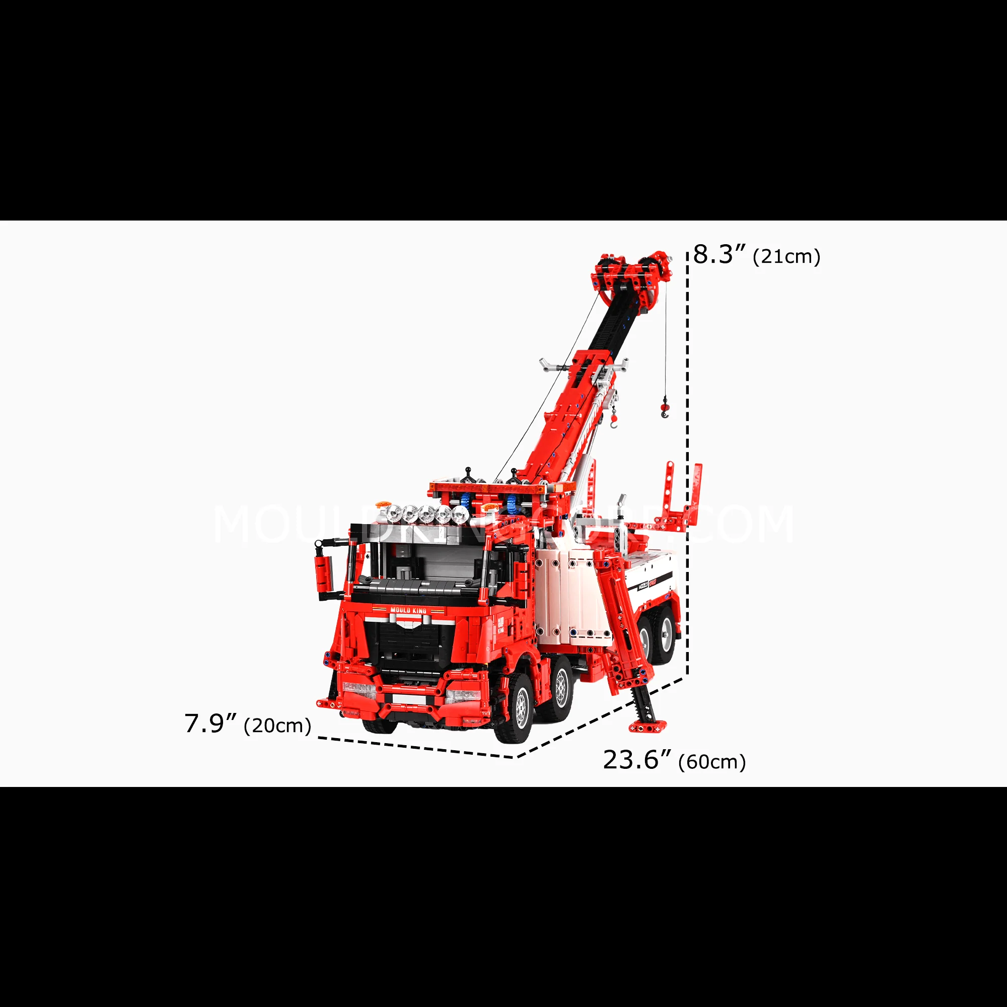 Mould King 17027 Remote Controlled Fire & Rescue Truck Building Set | 4,883 Pcs - Image 6