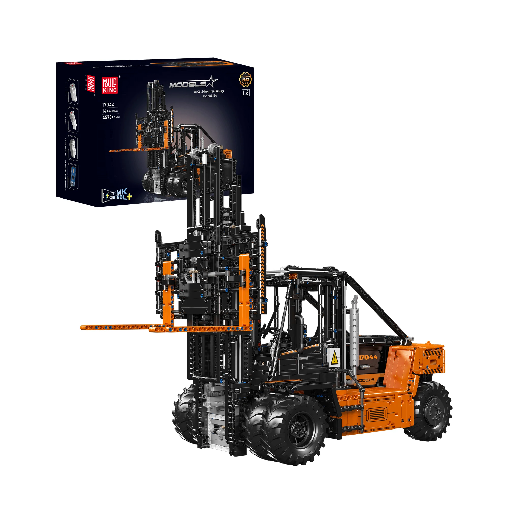 Mould King 17044/17045 Heavy-Duty Forklift Remote Controlled Building Set | 4,579 Pcs - Image 7