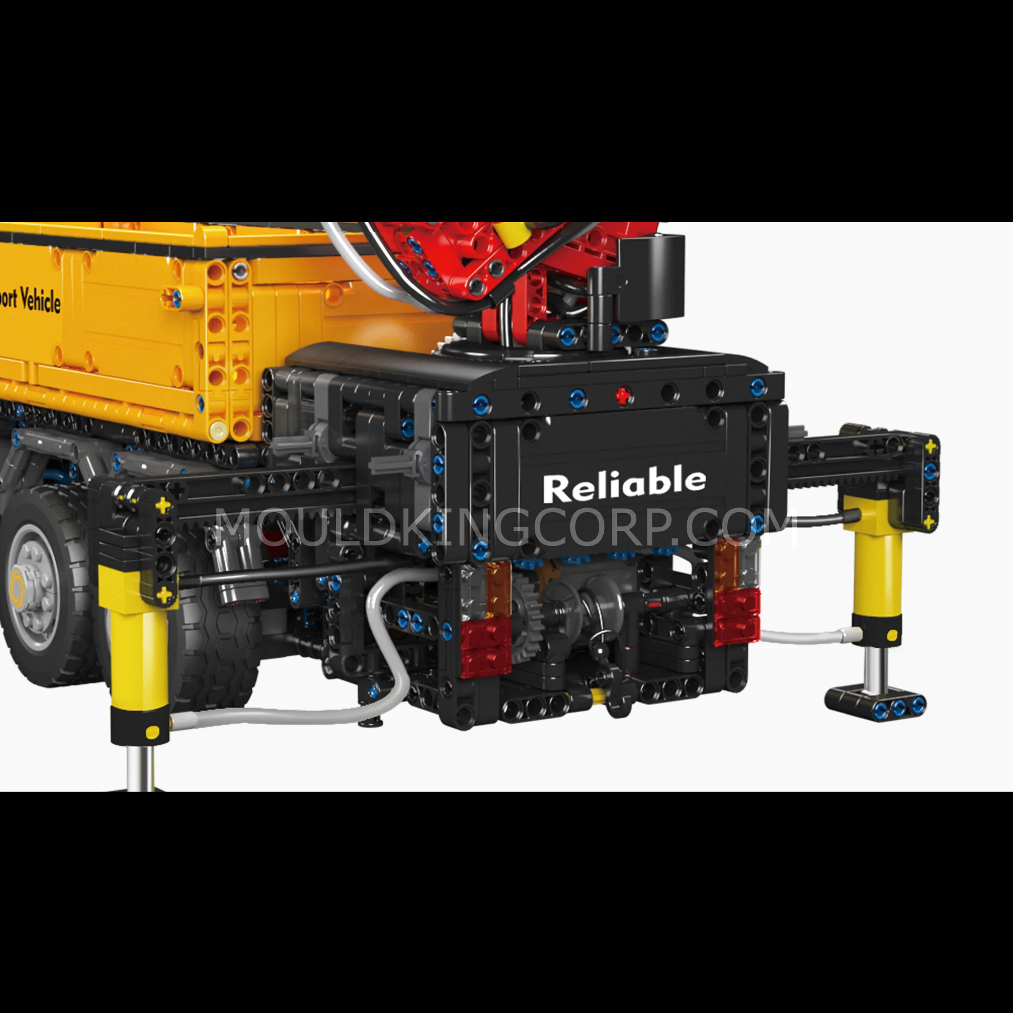 Mould King 17050 Remote Controlled Crane Truck Building Set | 4,012 Pcs - Image 5
