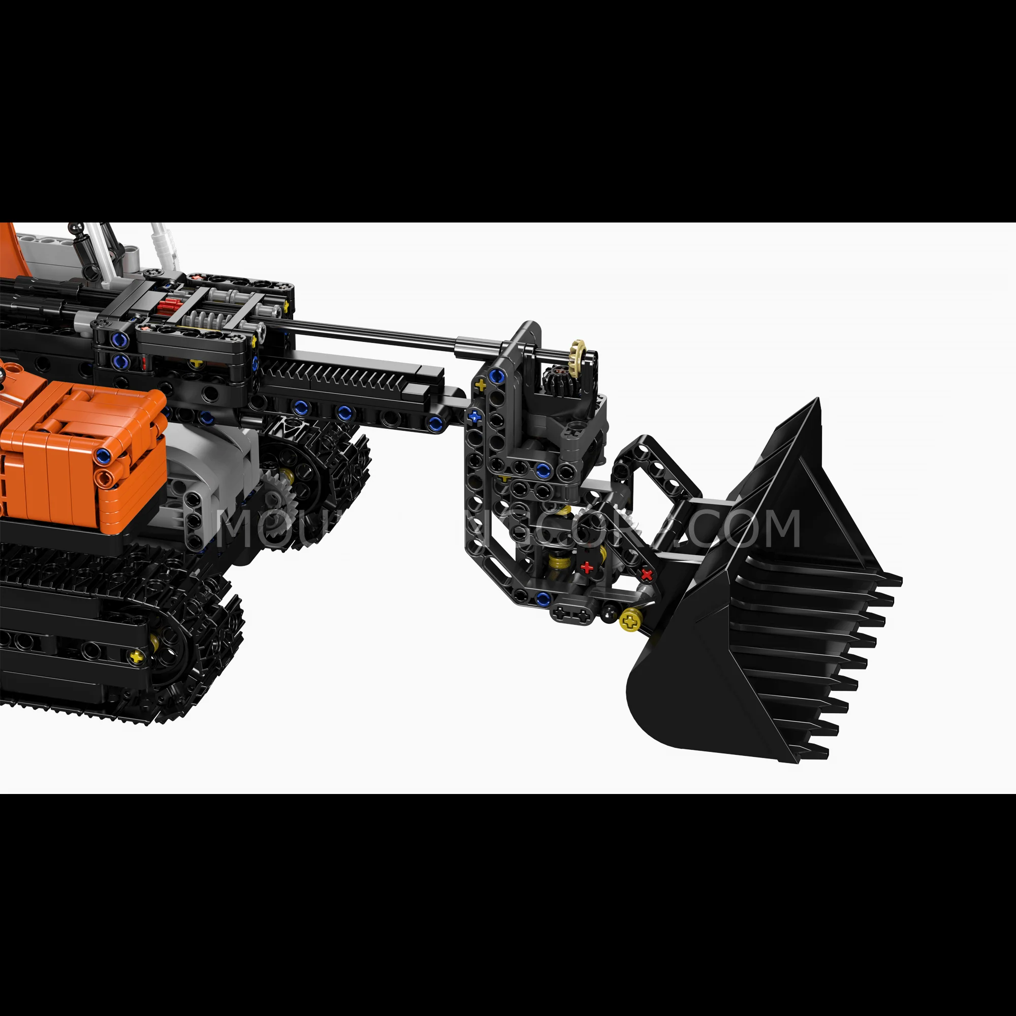 Mould King 17054 Remote Controlled Crawler Loader | 1,423 Pcs - Image 2