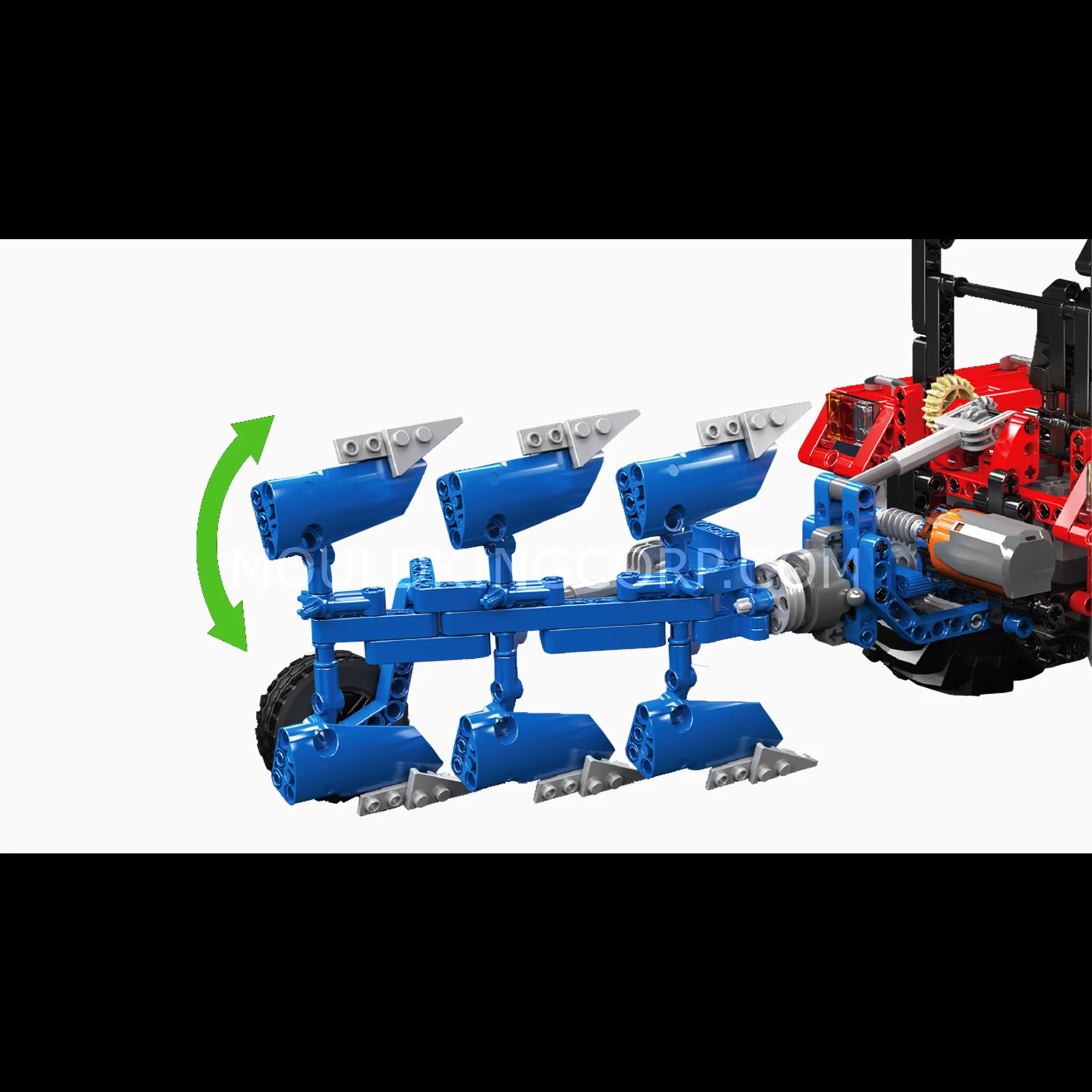 Mould King 17064 Remote Control Agricultural Tractor Building Set | 1,857 Pcs - Image 5