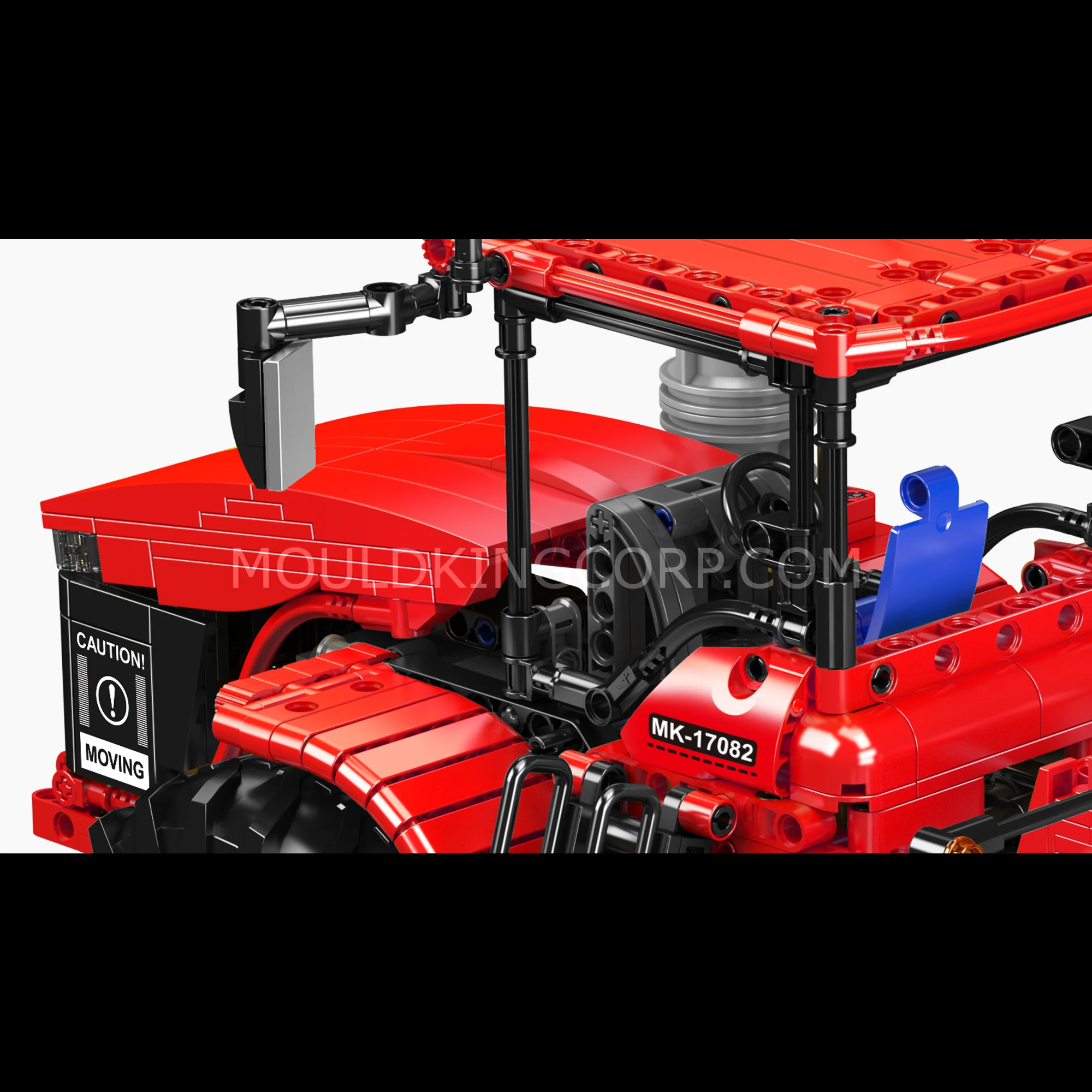 Mould King 17081/17082 Challenger Articulated Tractor Building Set | 1,300 Pcs - Image 10