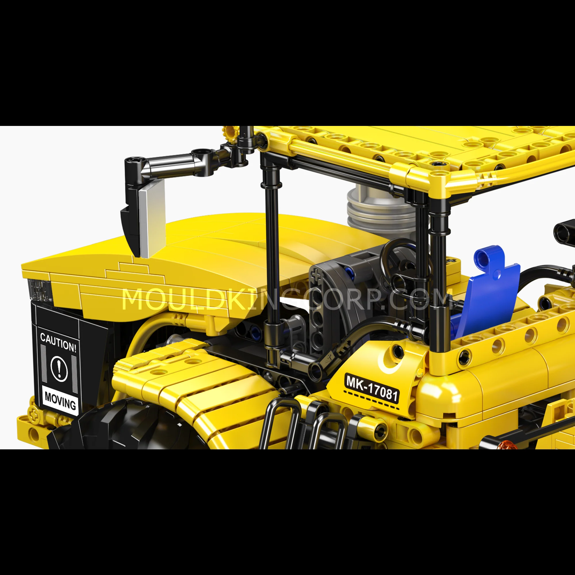 Mould King 17081/17082 Challenger Articulated Tractor Building Set | 1,300 Pcs - Image 4