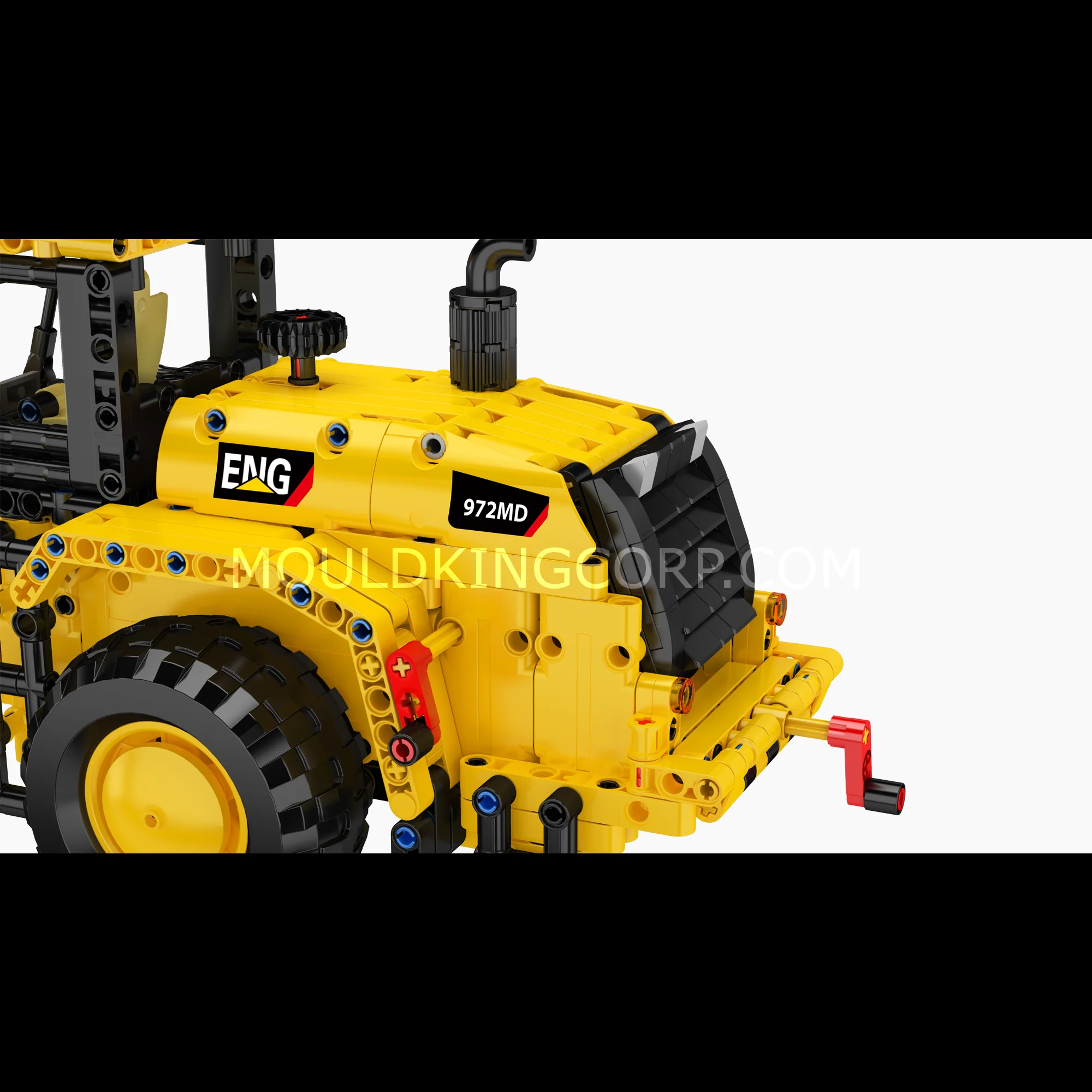Mould King 17084 972M Wheel Loader Building Set | 910 Pcs - Image 2