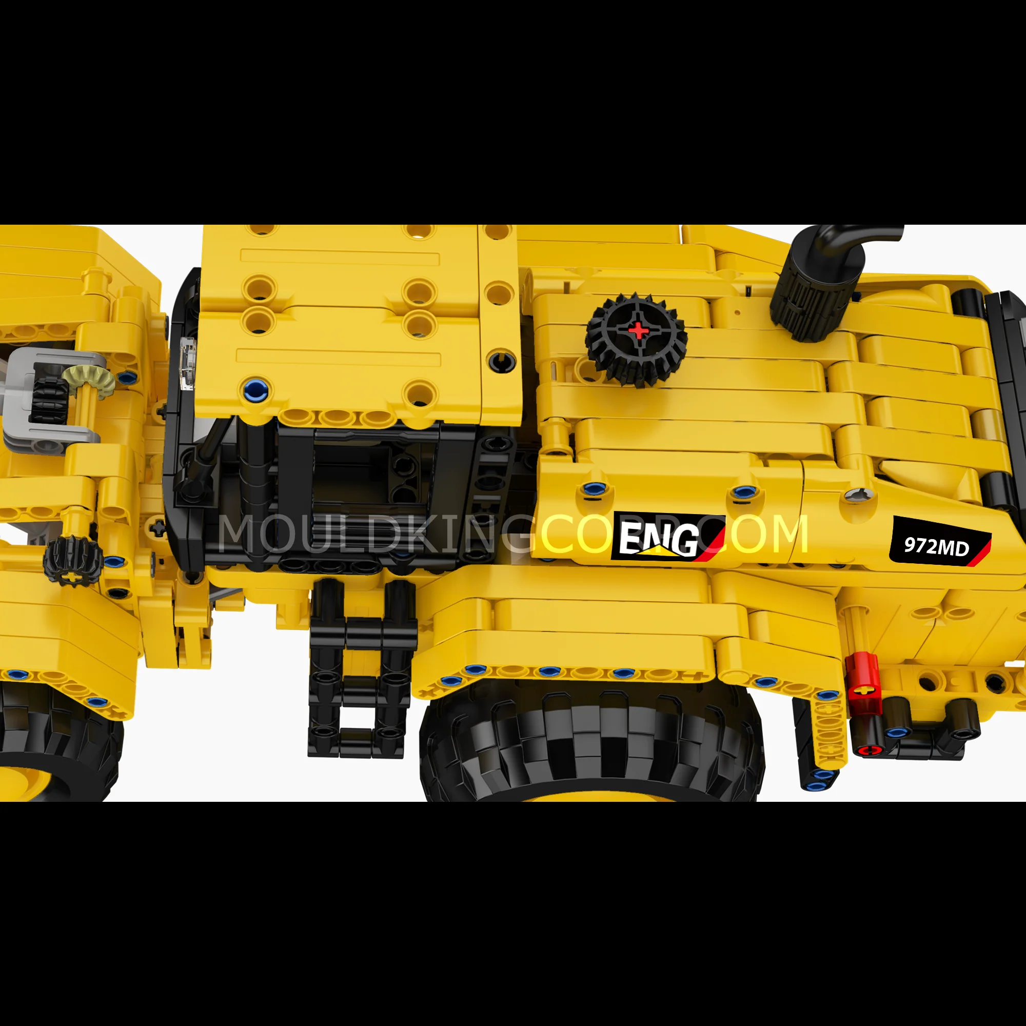 Mould King 17084 972M Wheel Loader Building Set | 910 Pcs - Image 4