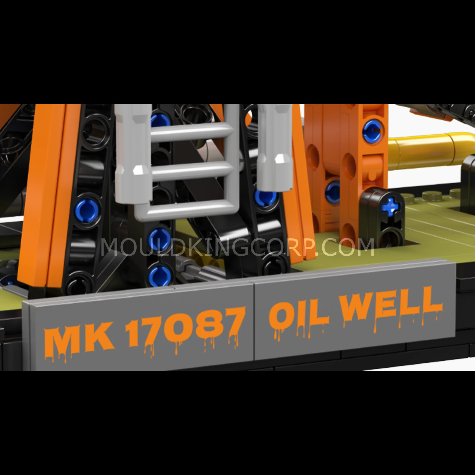 Mould King 17087 Oil Well Building Block Set | 840 Pcs - Image 4