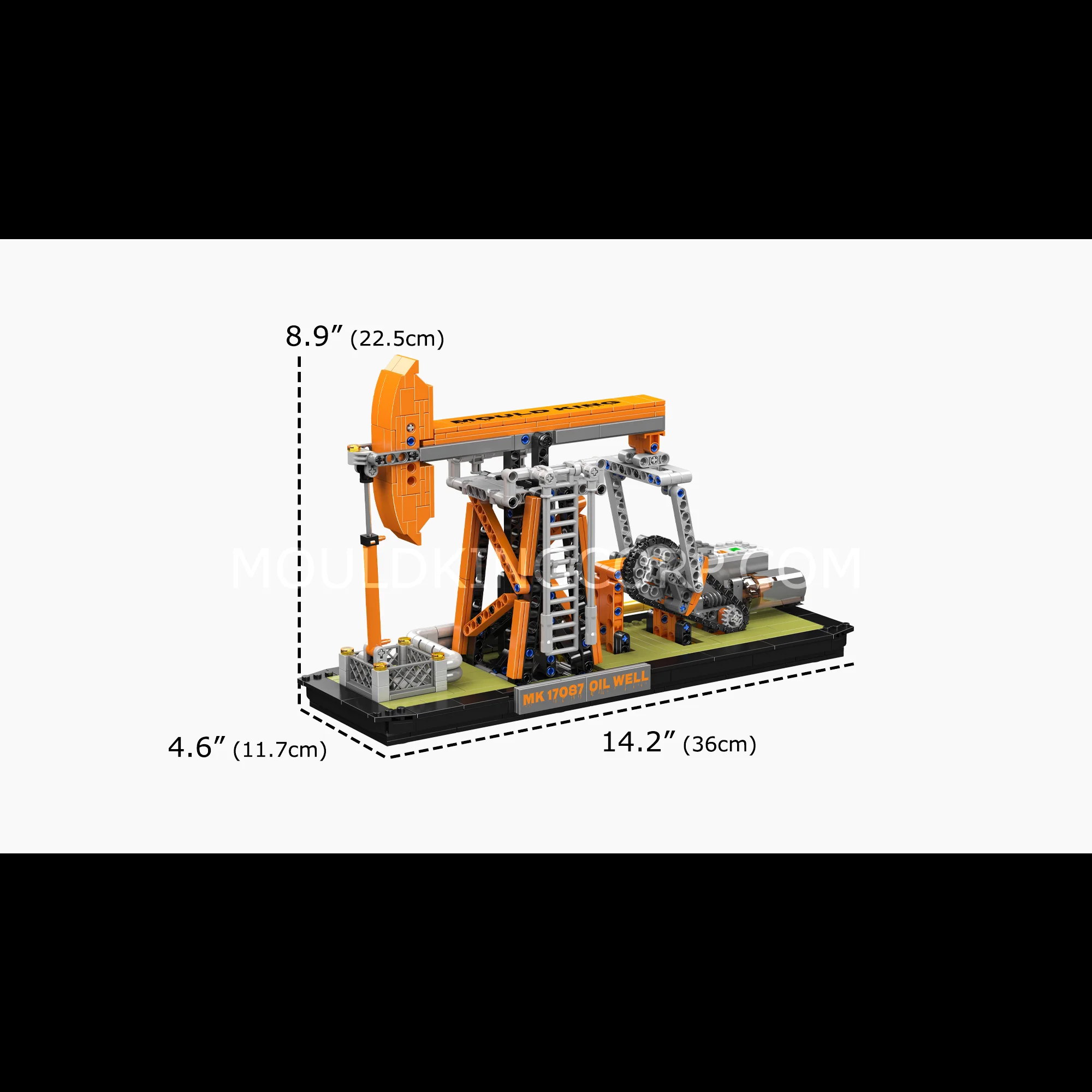 Mould King 17087 Oil Well Building Block Set | 840 Pcs - Image 6