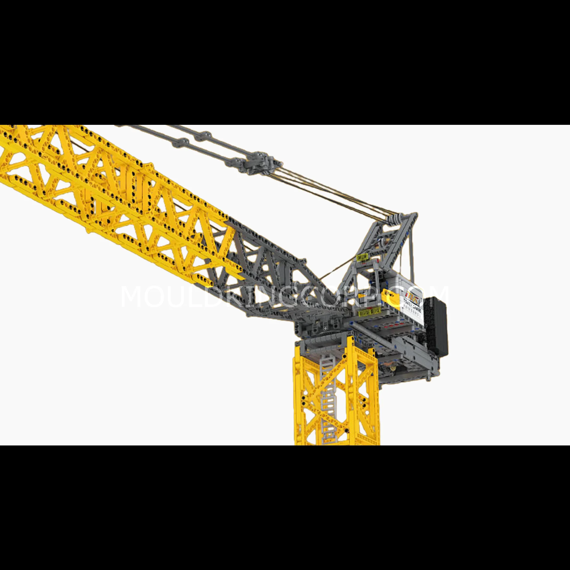 Mould King 17096 Luffing Jib Tower Crane Building Set | 2,565 Pcs - Image 2