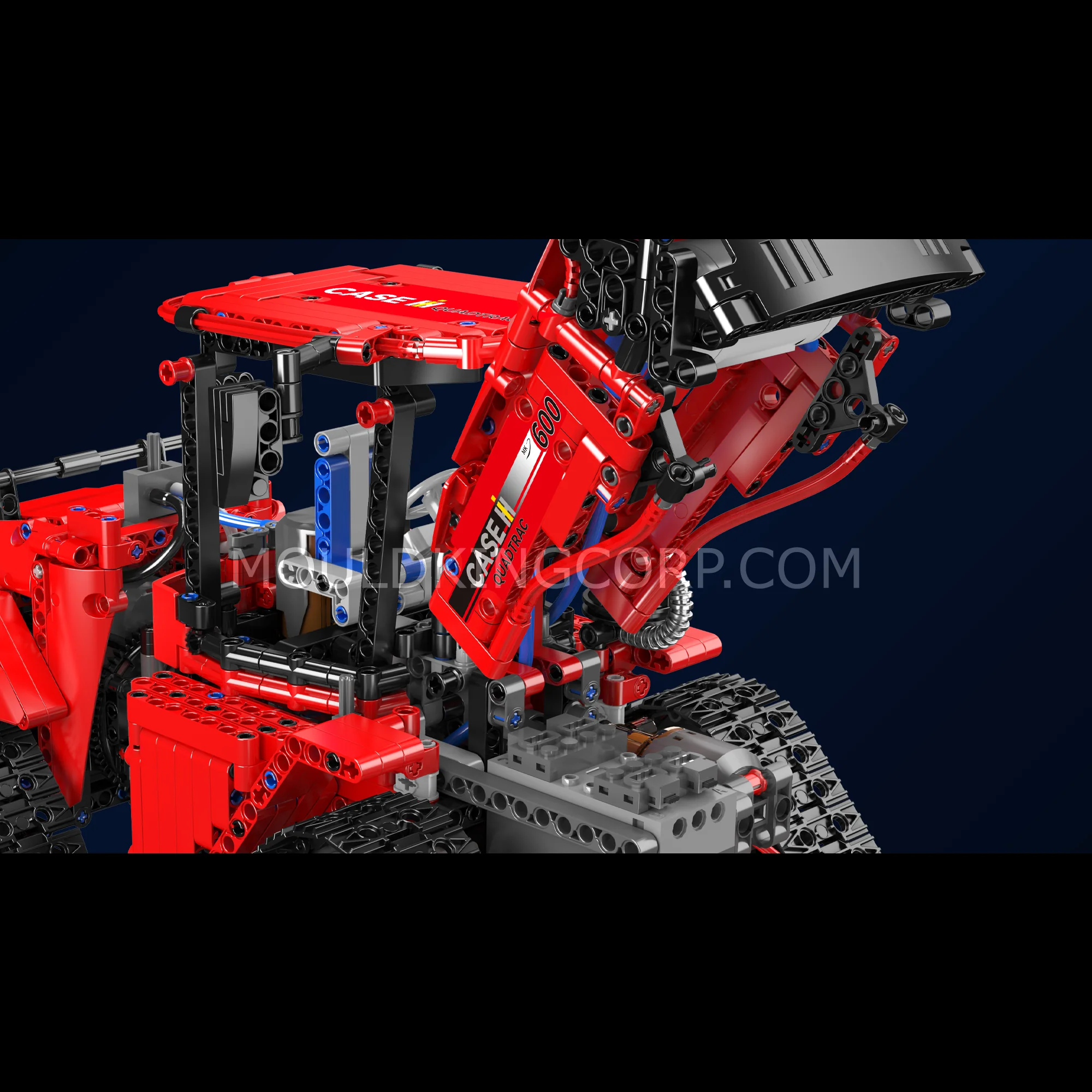 Mould King 18020S Remote Controlled Pneumatic Crawler Tractor Building Set | 1,769 Pcs - Image 2