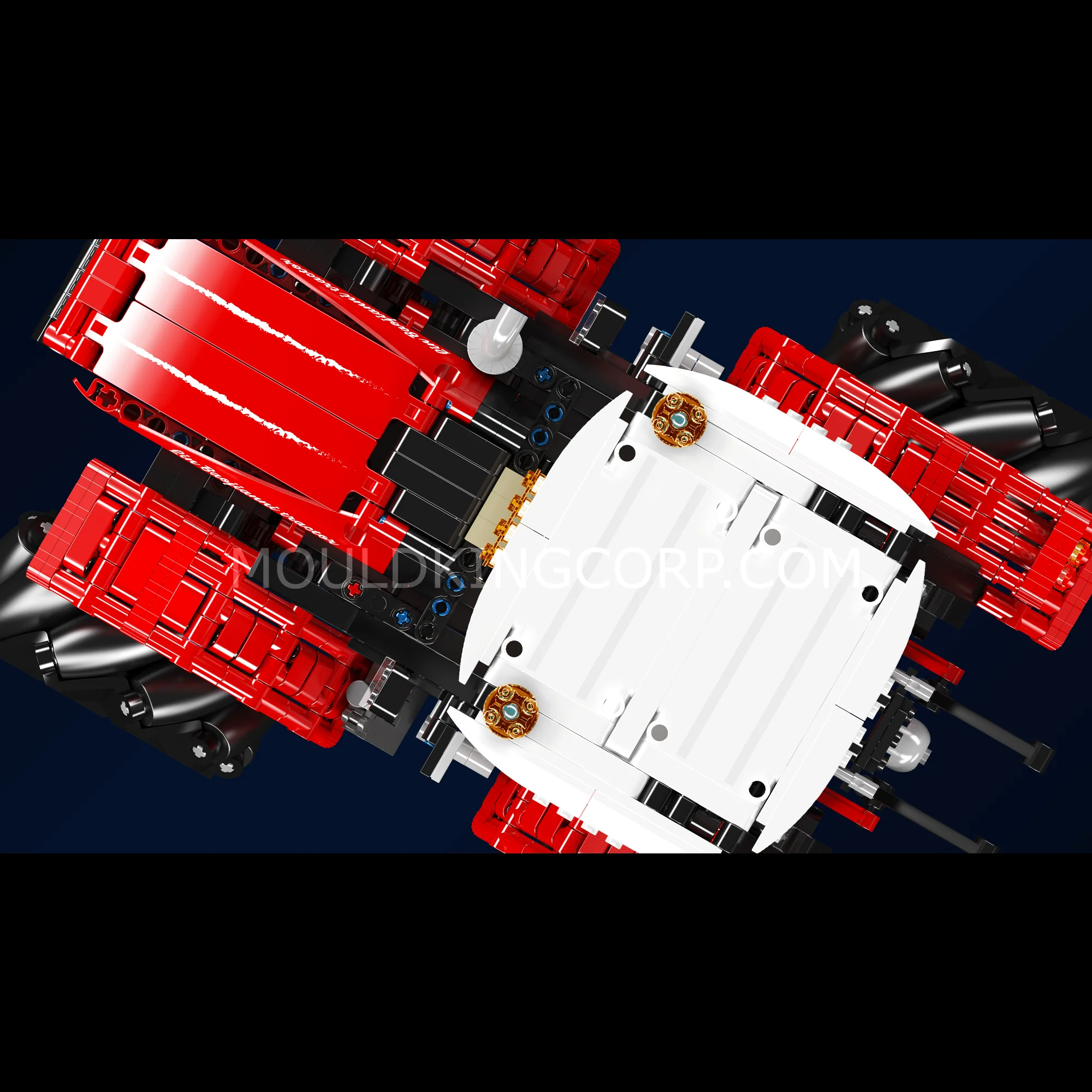 Mould King 18037 Mecanum Drive Remote Controlled Tractor Building Set | 1,392 Pcs - Image 5