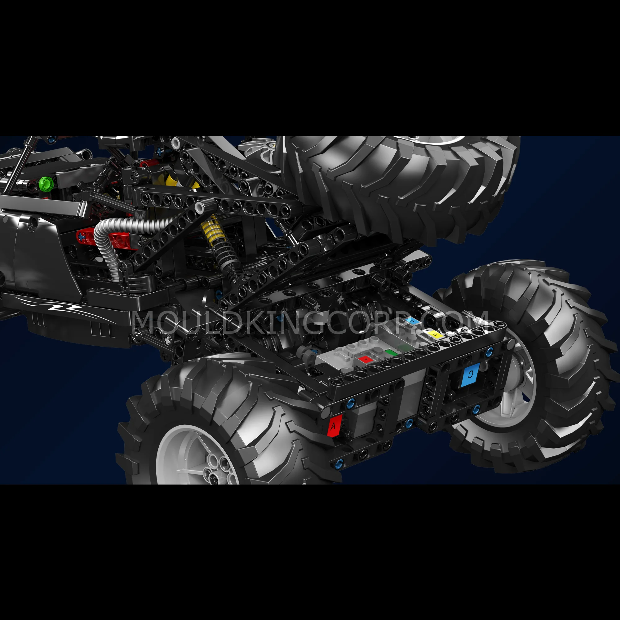 Mould King 18038 Off-road Racing Buggy Building Set | 1,016 Pcs - Image 3