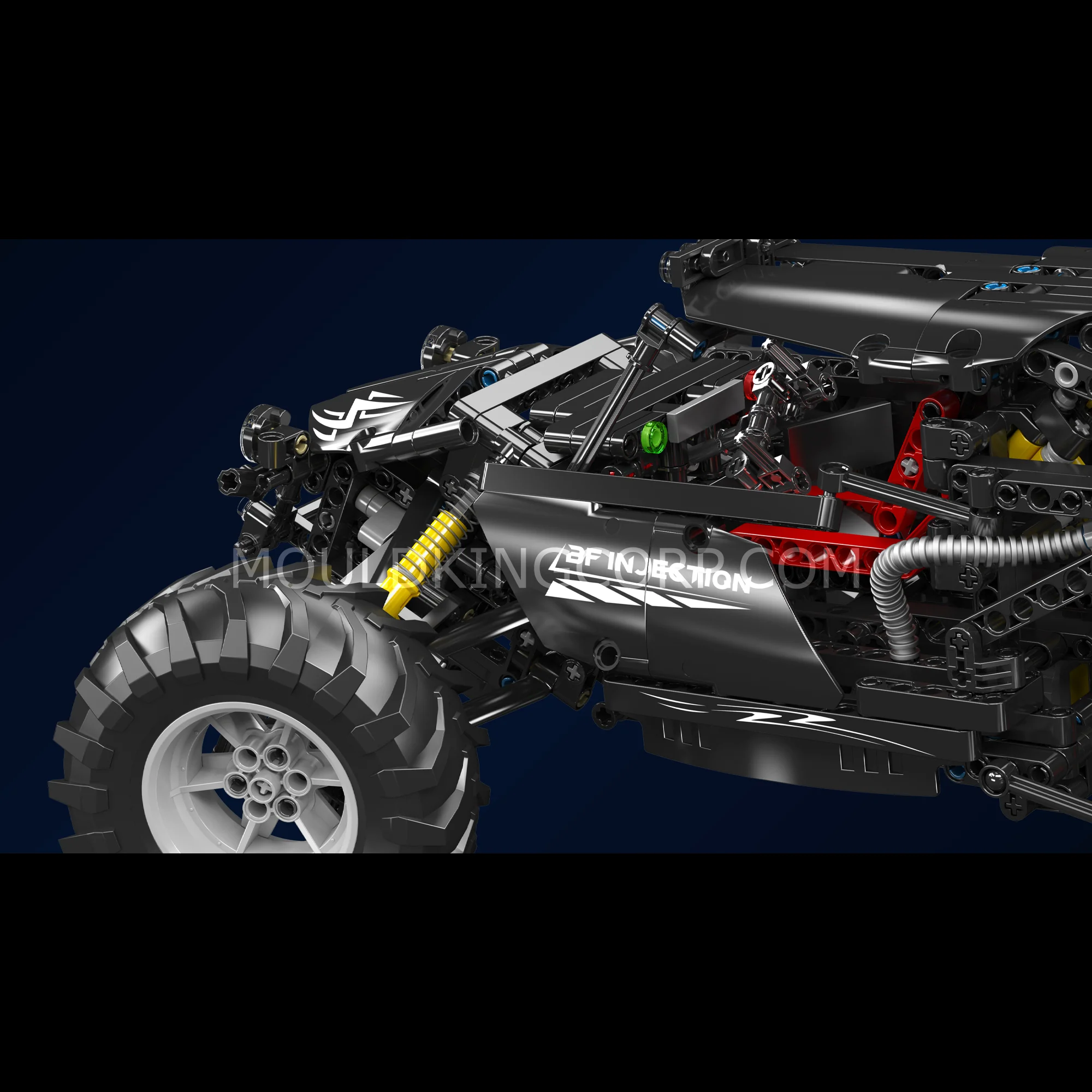 Mould King 18038 Off-road Racing Buggy Building Set | 1,016 Pcs - Image 5