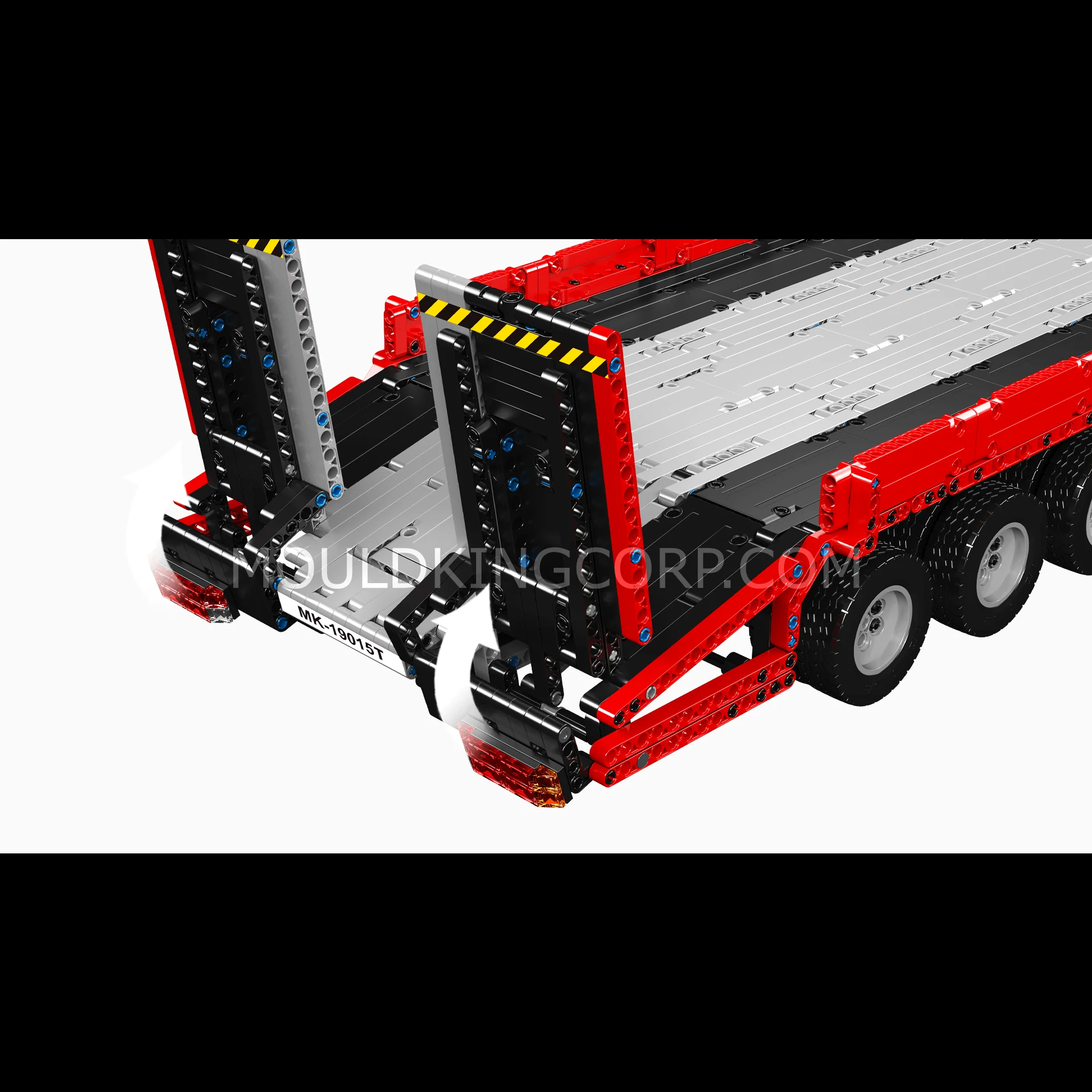 Mould King 19015+19015T FH16 Remote Controlled Pneumatic Tractor and Trailer Building Sets - Image 8