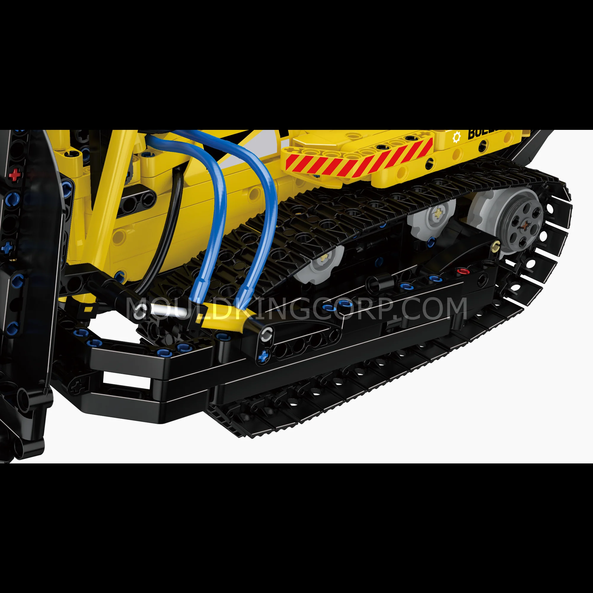 Mould King 19019 PR756 Bulldozer Pneumatic Engineering Construction Building Set | 1,200 Pcs - Image 5
