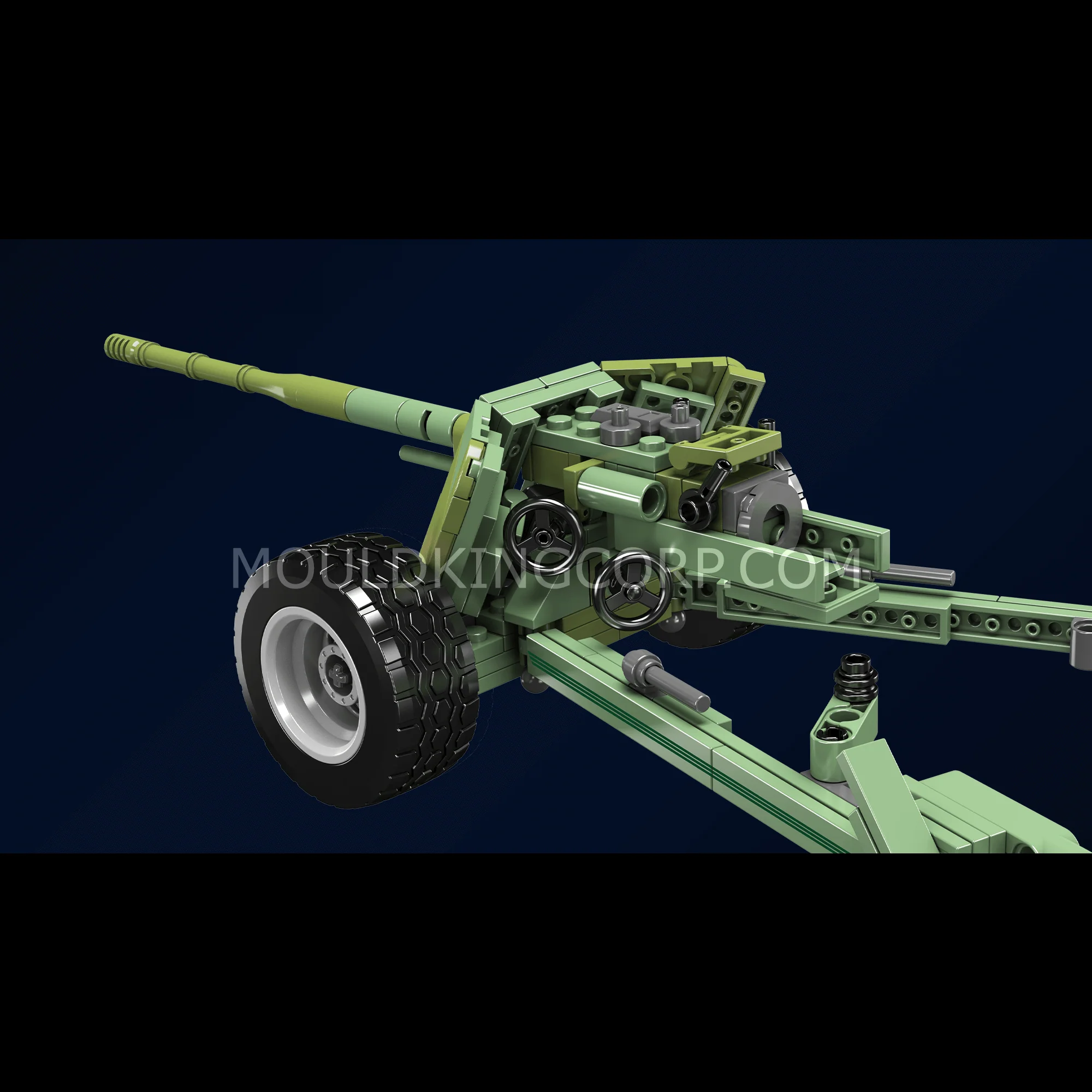 Mould King 20027 Sd.Kfz. 251 Half-track Building Set | 1,298 Pcs - Image 3